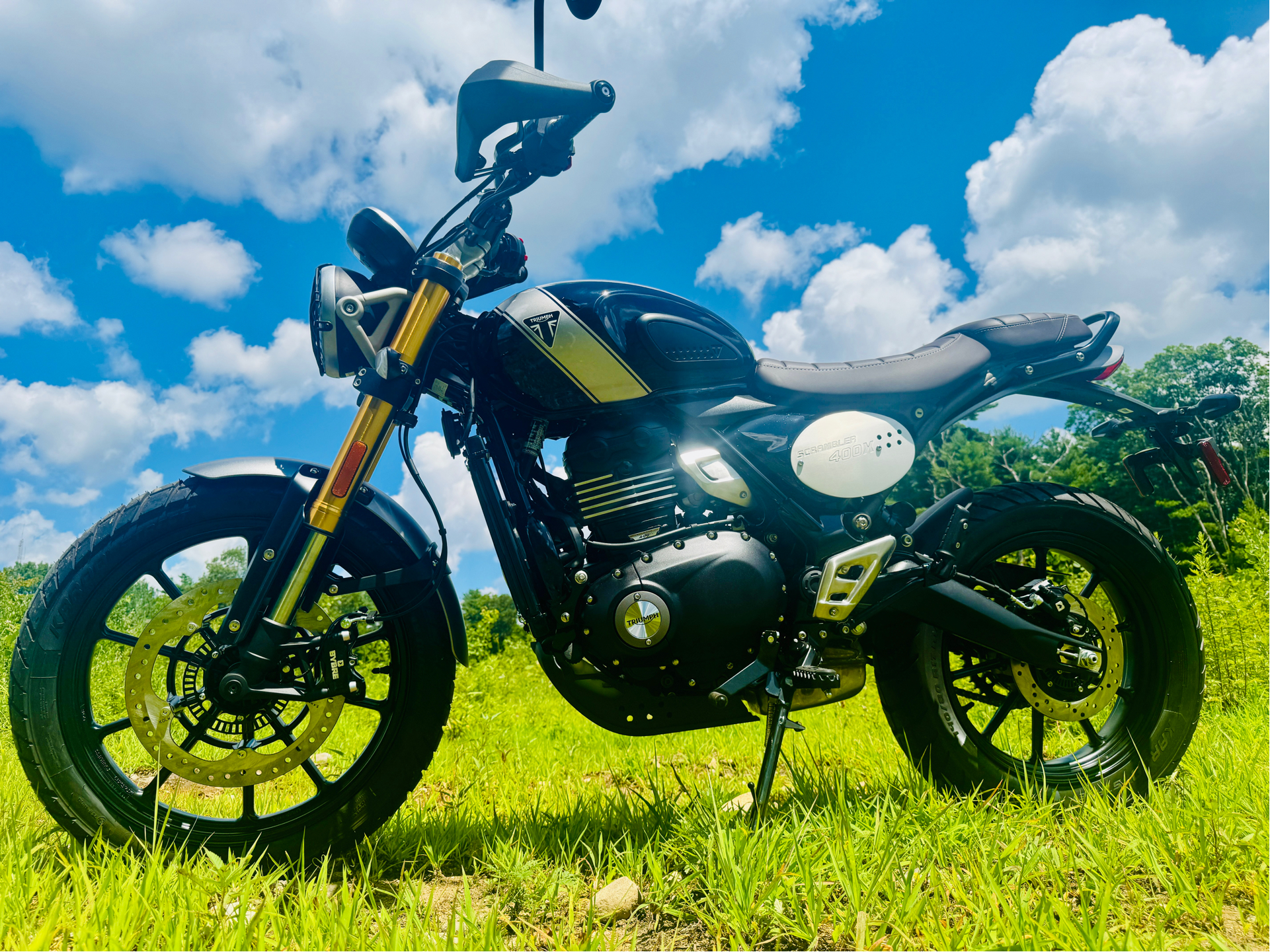 2025 Triumph Scrambler 400 X in Foxboro, Massachusetts - Photo 3