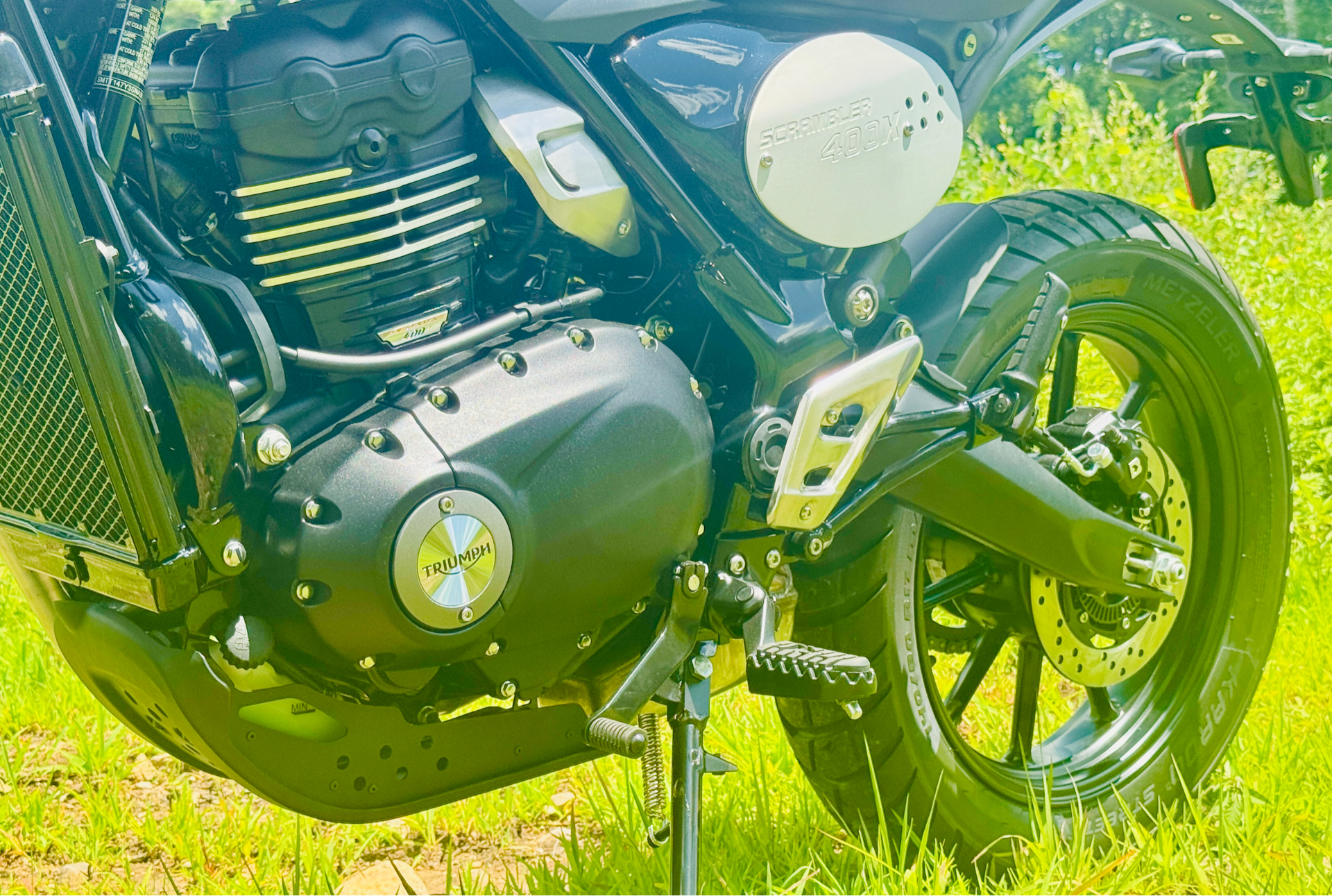 2025 Triumph Scrambler 400 X in Foxboro, Massachusetts - Photo 13