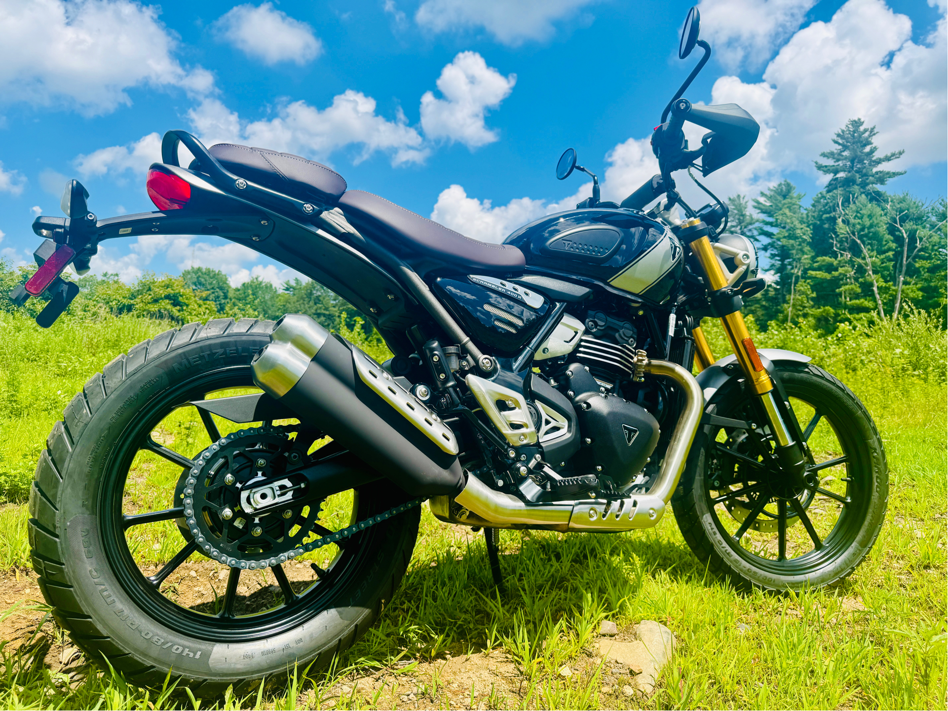 2025 Triumph Scrambler 400 X in Foxboro, Massachusetts - Photo 17
