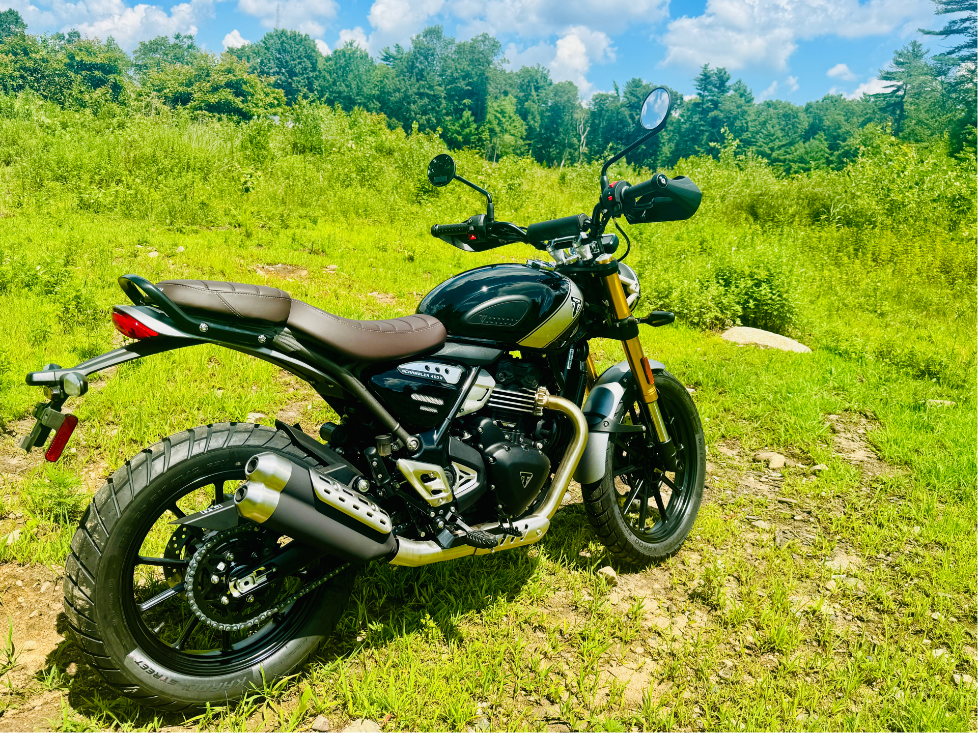 2025 Triumph Scrambler 400 X in Foxboro, Massachusetts - Photo 7