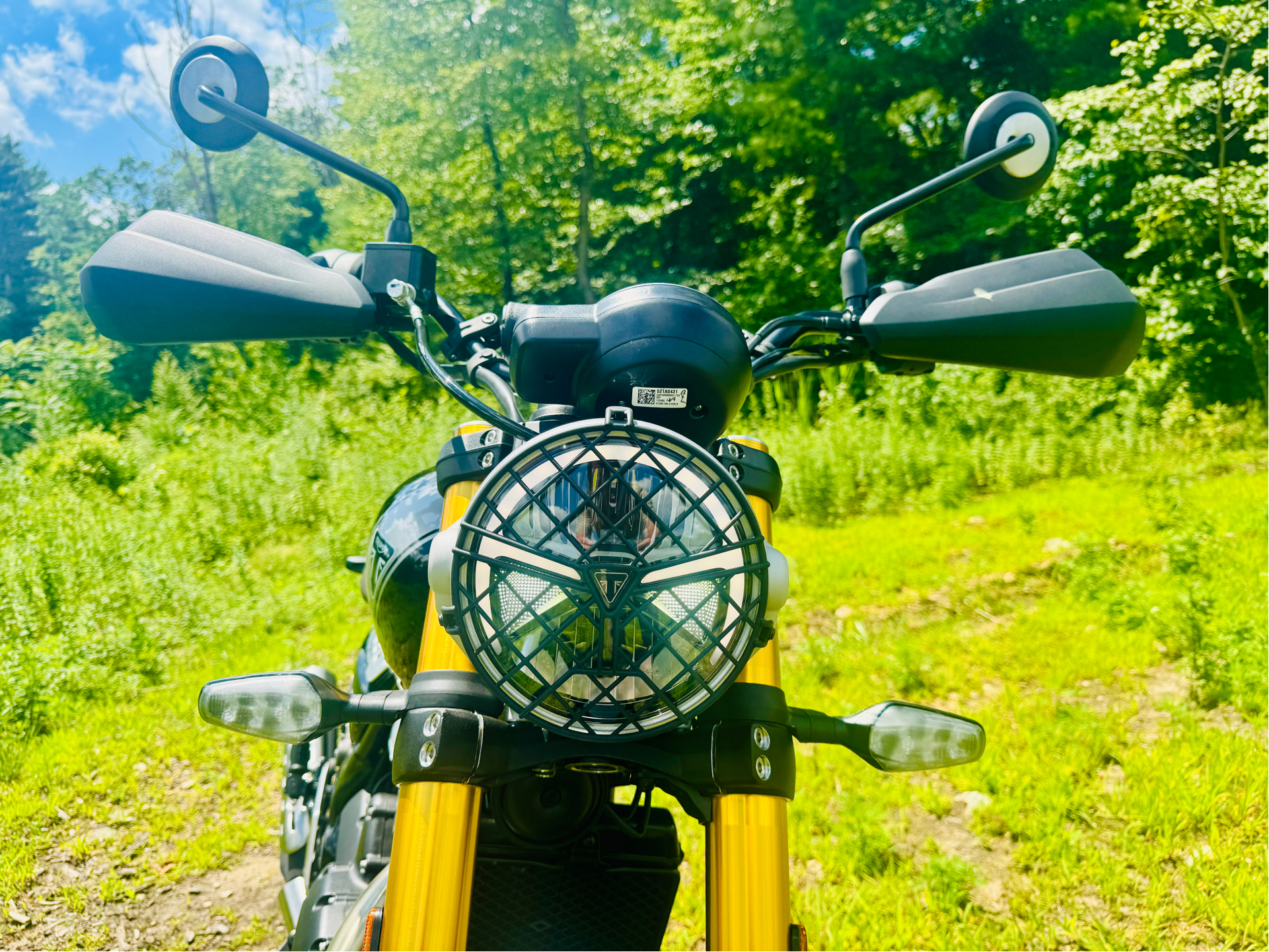 2025 Triumph Scrambler 400 X in Foxboro, Massachusetts - Photo 11