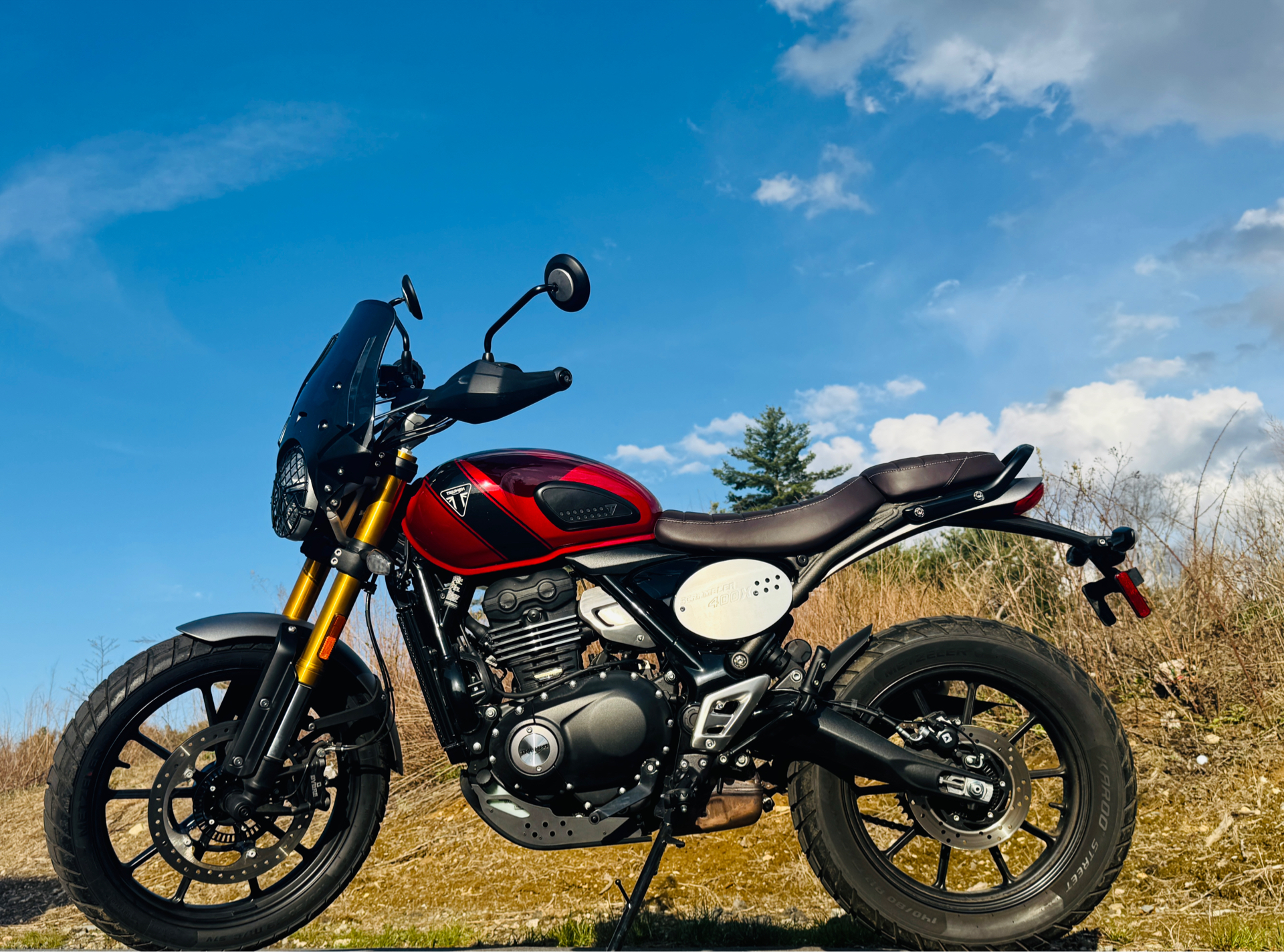 2024 Triumph Scrambler 400 X in Foxboro, Massachusetts - Photo 11