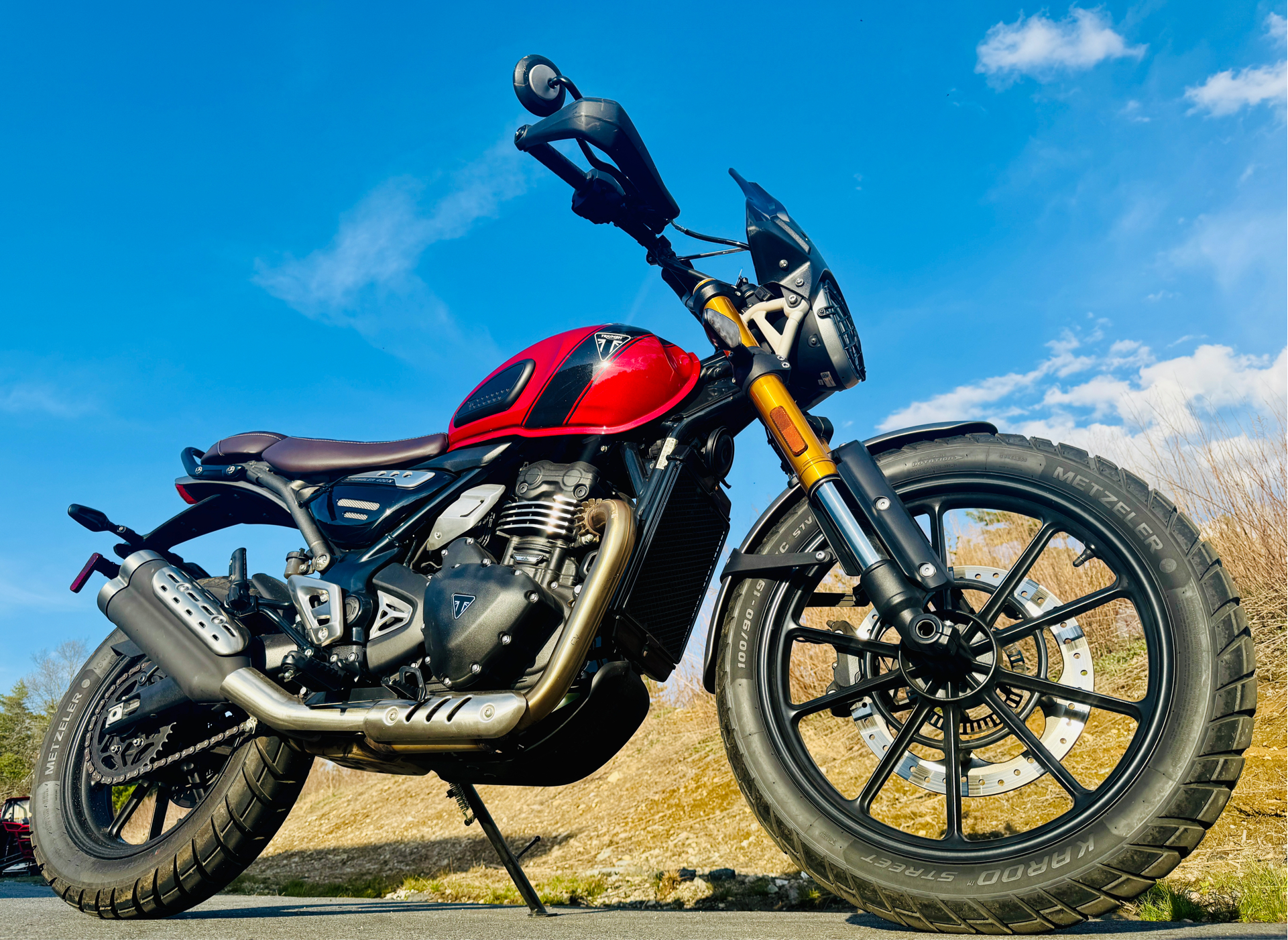 2024 Triumph Scrambler 400 X in Foxboro, Massachusetts - Photo 13