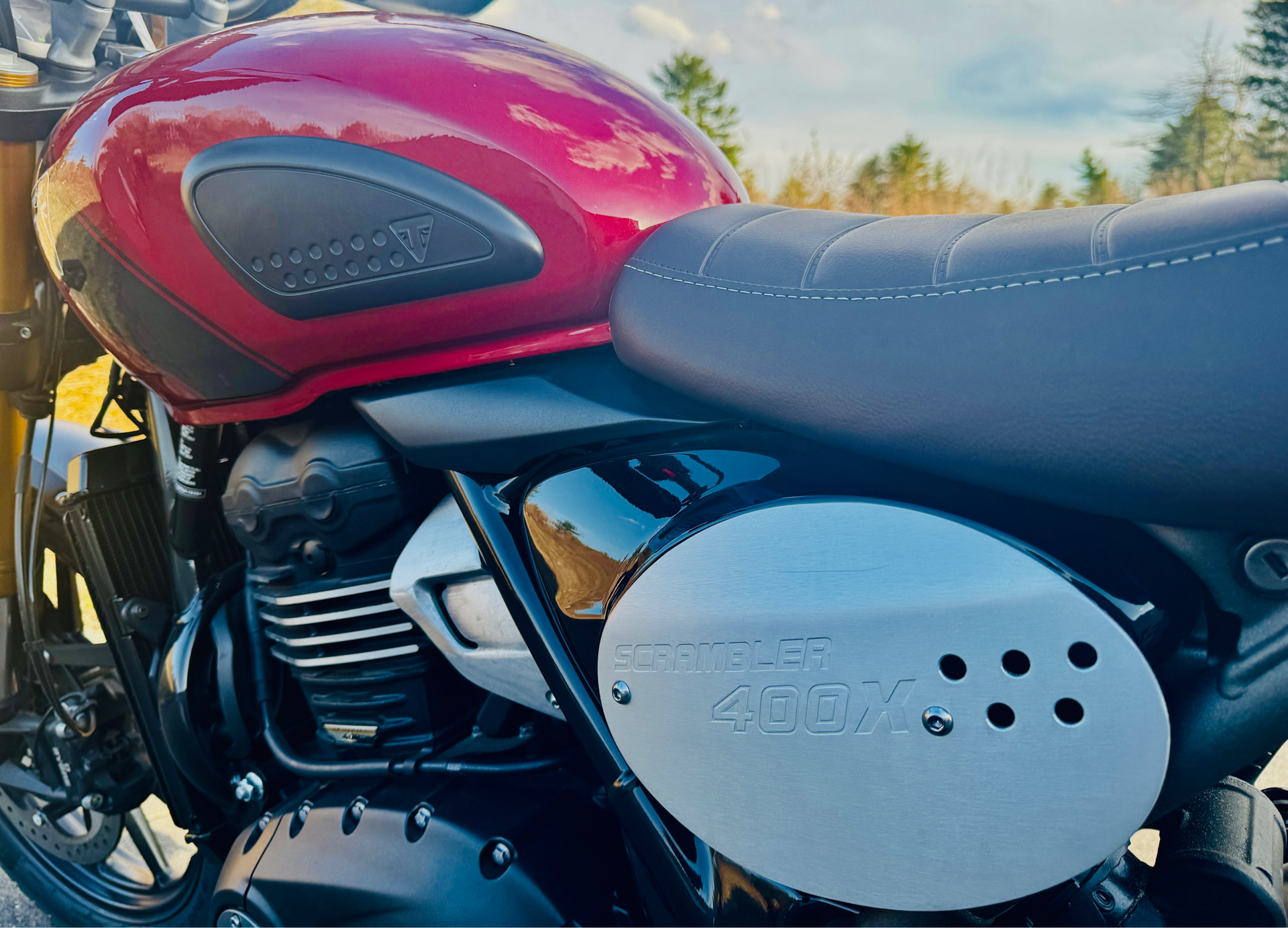 2024 Triumph Scrambler 400 X in Foxboro, Massachusetts - Photo 12