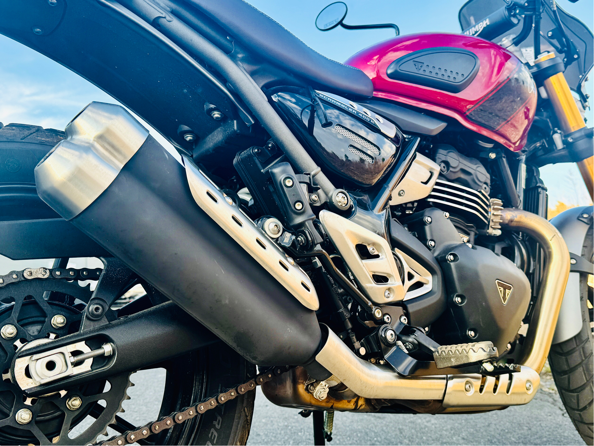 2024 Triumph Scrambler 400 X in Foxboro, Massachusetts - Photo 2