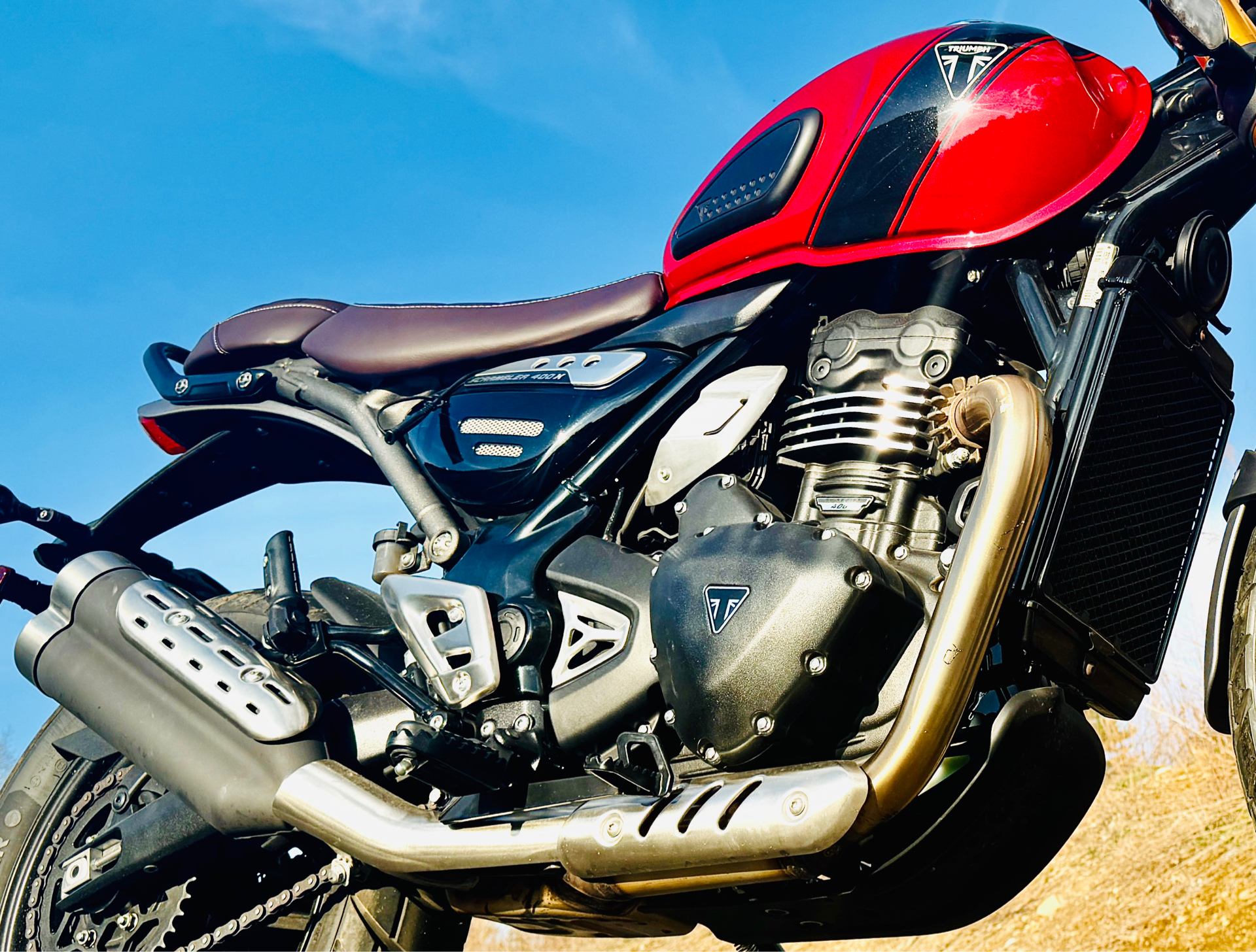 2024 Triumph Scrambler 400 X in Foxboro, Massachusetts - Photo 8
