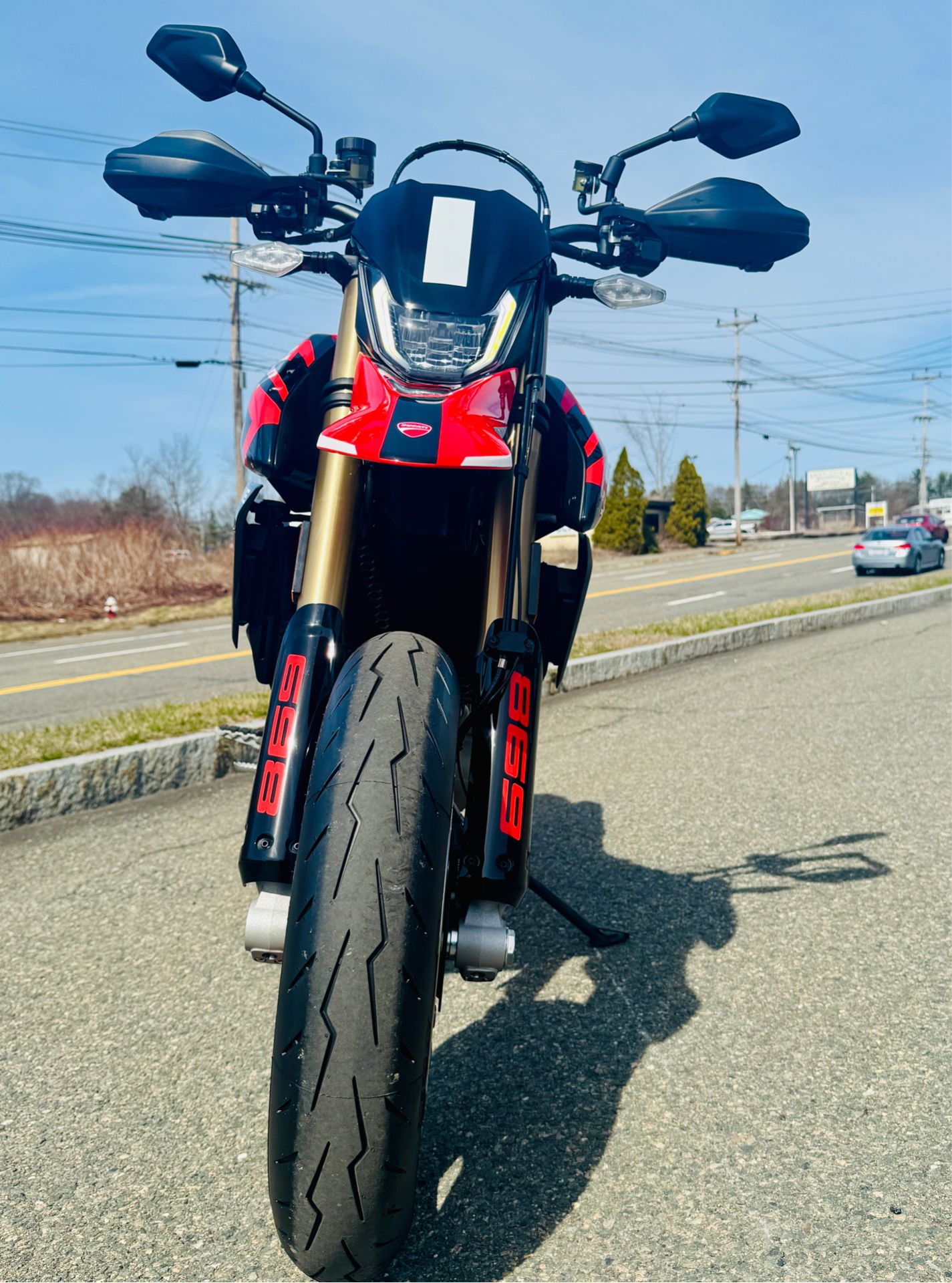 2025 Ducati Hypermotard 698 Mono RVE in Foxboro, Massachusetts - Photo 18