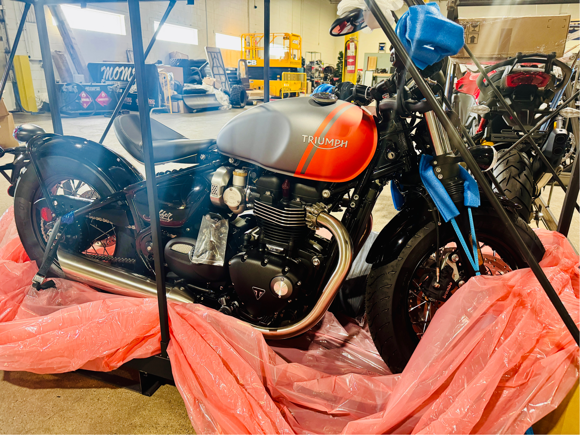 2025 Triumph Bonneville Bobber in Foxboro, Massachusetts - Photo 1