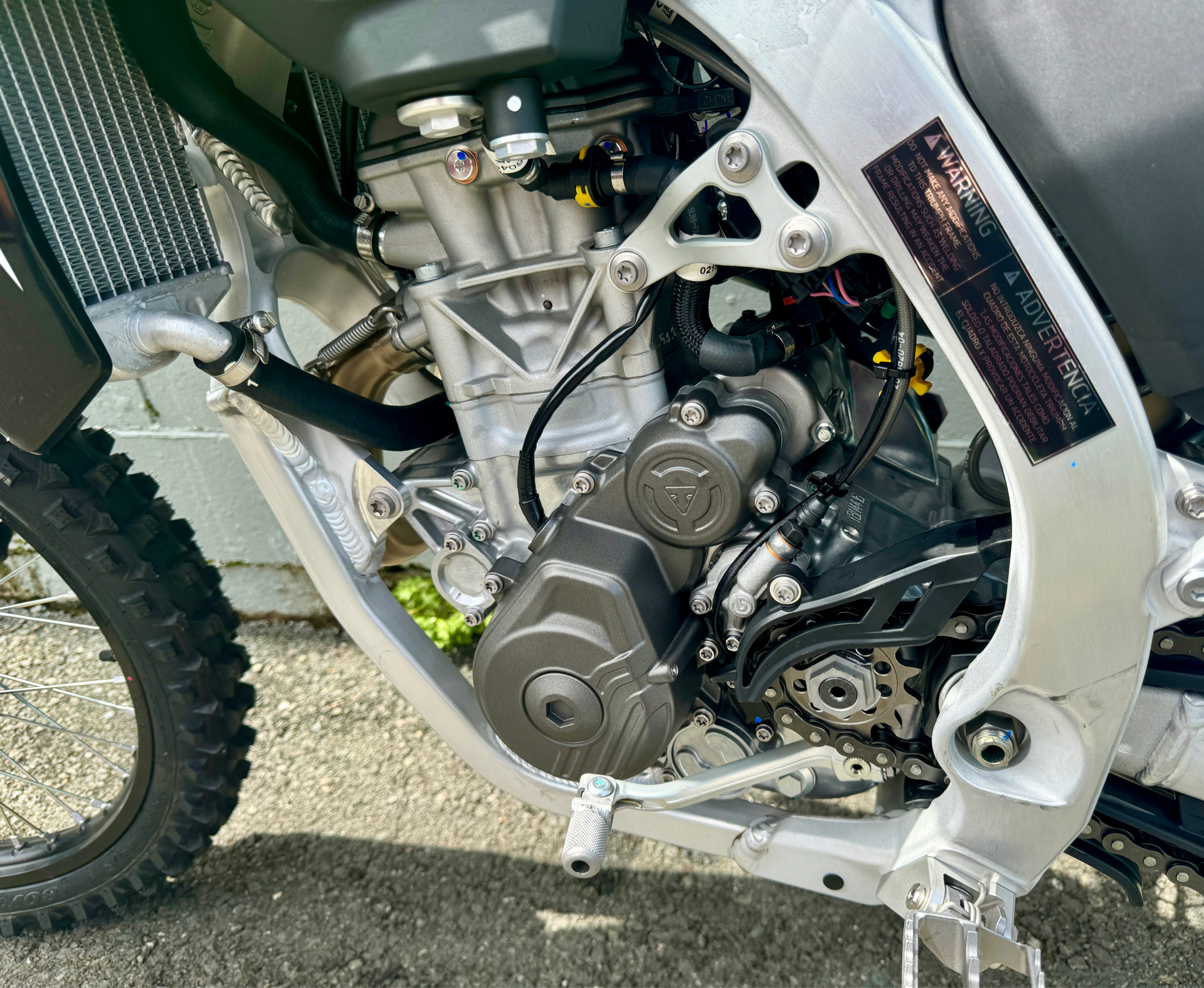 2024 Triumph TF 250-X in Foxboro, Massachusetts - Photo 8