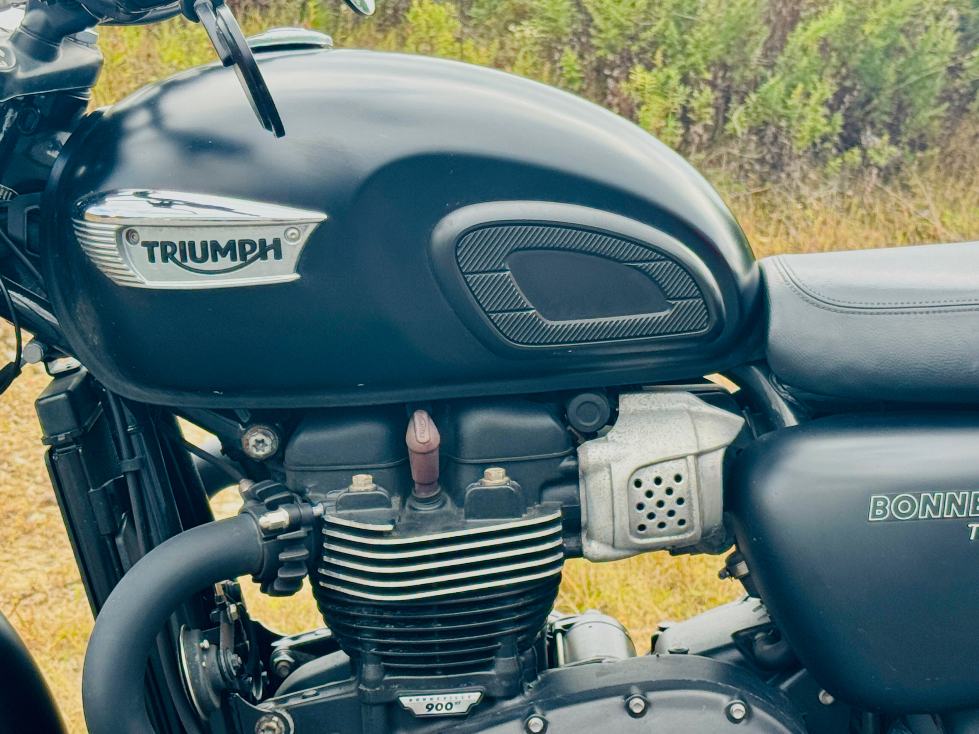 2017 Triumph Bonneville T100 Black in Foxboro, Massachusetts - Photo 14