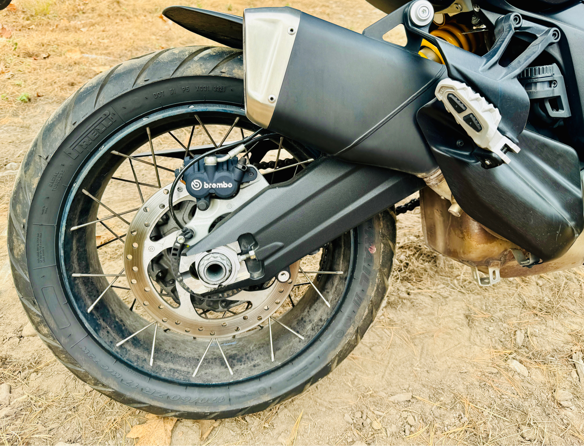 2020 Ducati Multistrada 950 S Spoked Wheel in Foxboro, Massachusetts - Photo 12