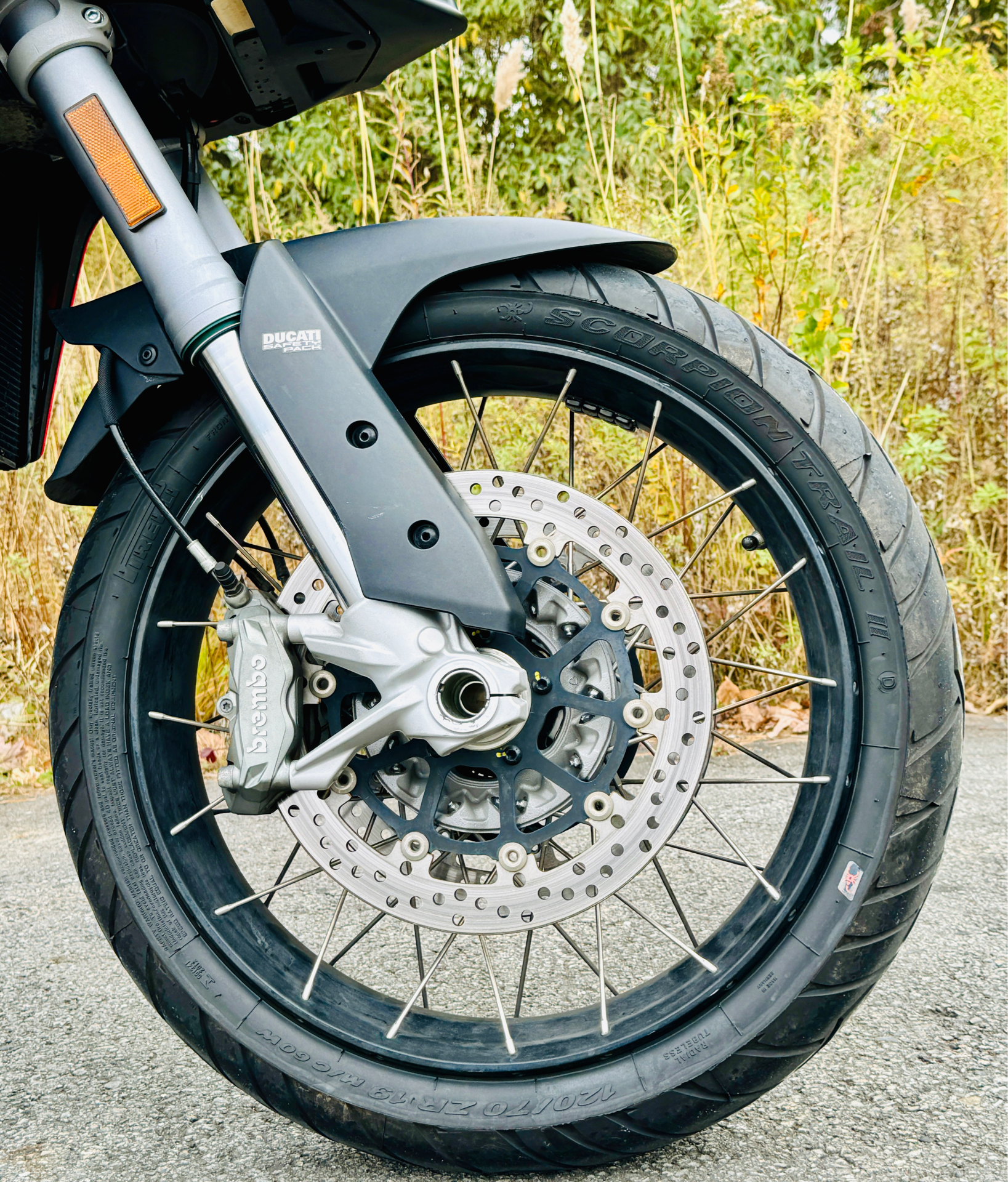 2020 Ducati Multistrada 950 S Spoked Wheel in Foxboro, Massachusetts - Photo 14