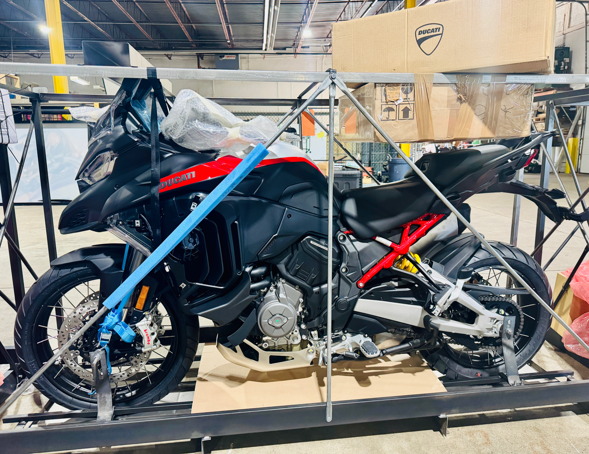 2025 Ducati Multistrada V4 Rally Adventure Travel & Radar in Foxboro, Massachusetts - Photo 1