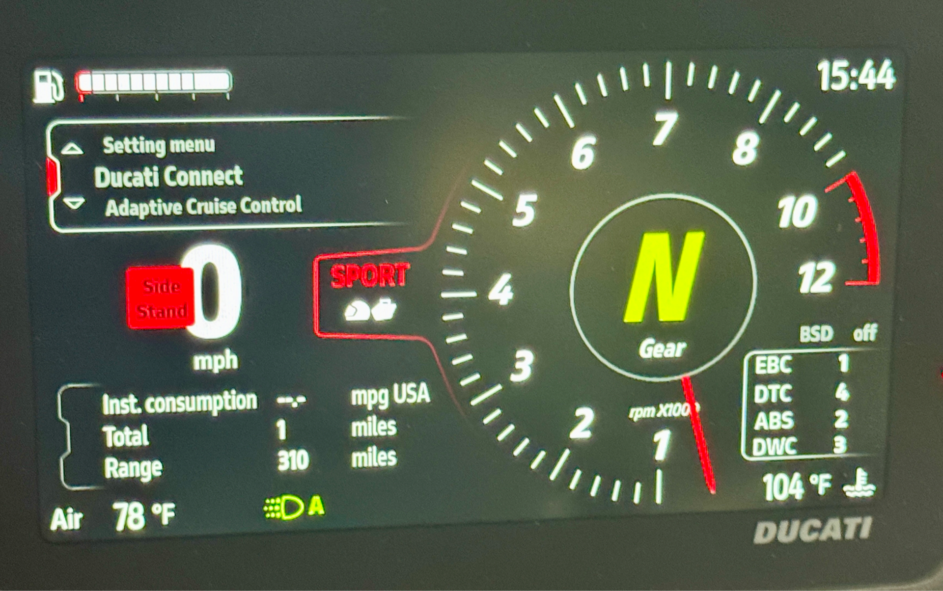 2025 Ducati Multistrada V4 Rally Adventure Travel & Radar in Foxboro, Massachusetts - Photo 12