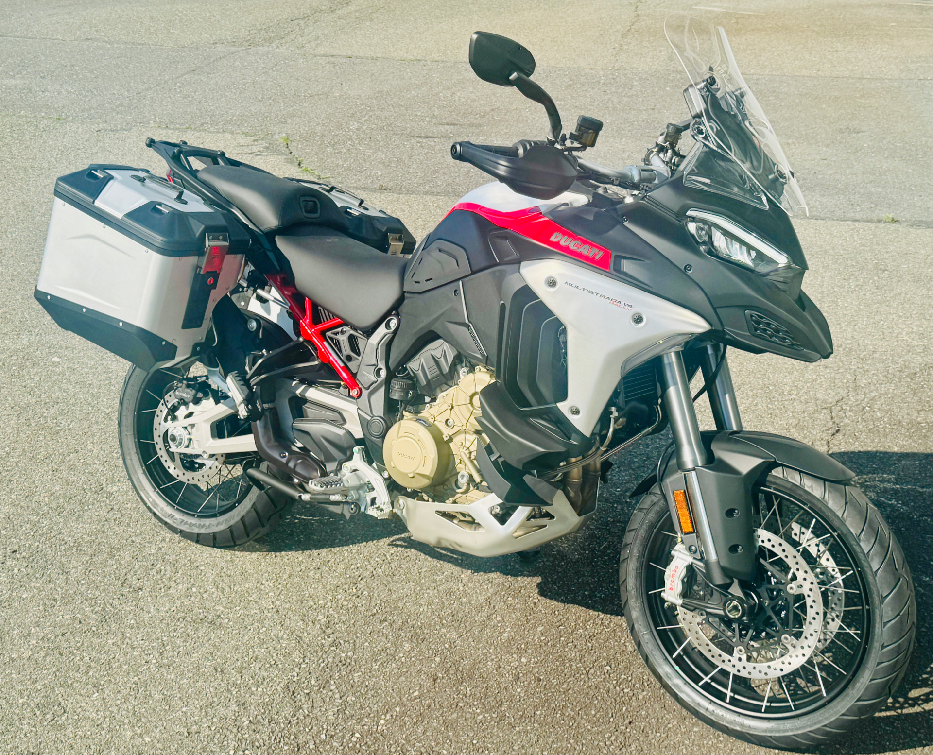 2025 Ducati Multistrada V4 Rally Adventure Travel & Radar in Foxboro, Massachusetts - Photo 1
