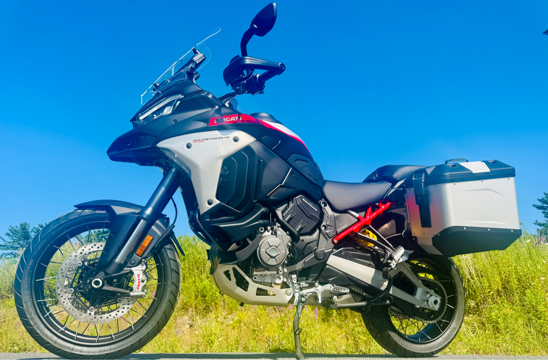 2025 Ducati Multistrada V4 Rally Adventure Travel & Radar in Foxboro, Massachusetts - Photo 3