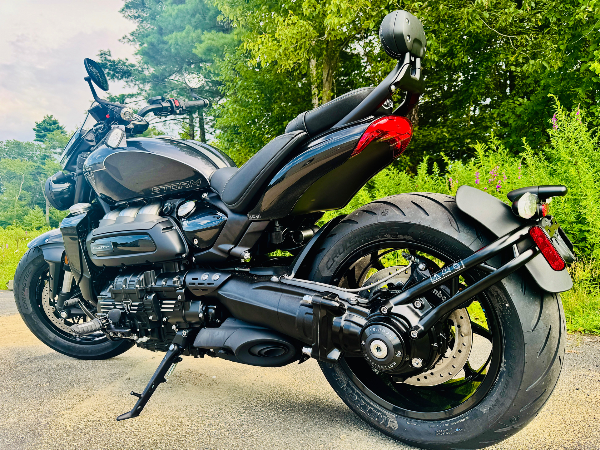 2025 Triumph Rocket 3 Storm GT in Foxboro, Massachusetts - Photo 9