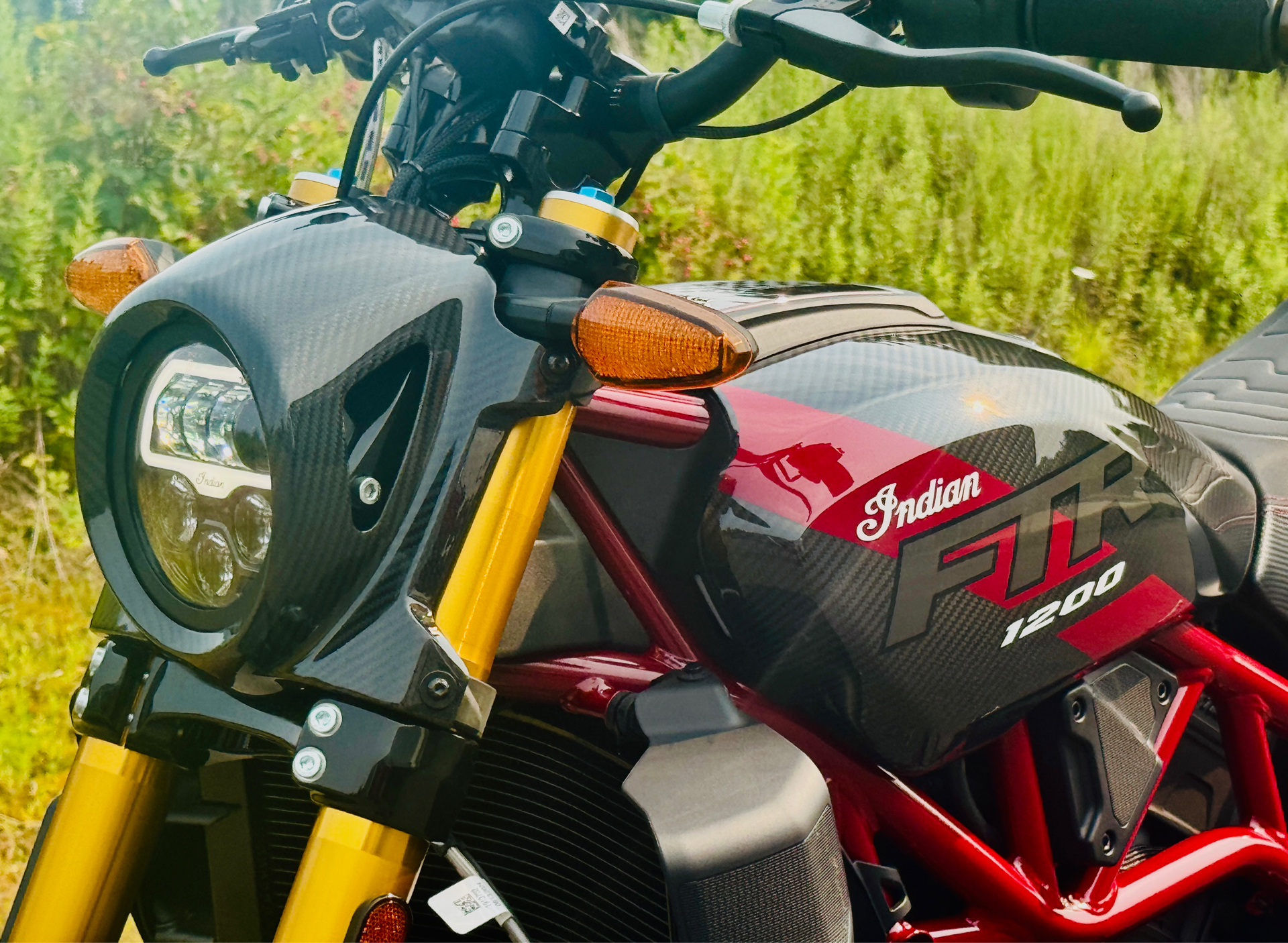 2024 Indian Motorcycle FTR R Carbon in Foxboro, Massachusetts - Photo 12