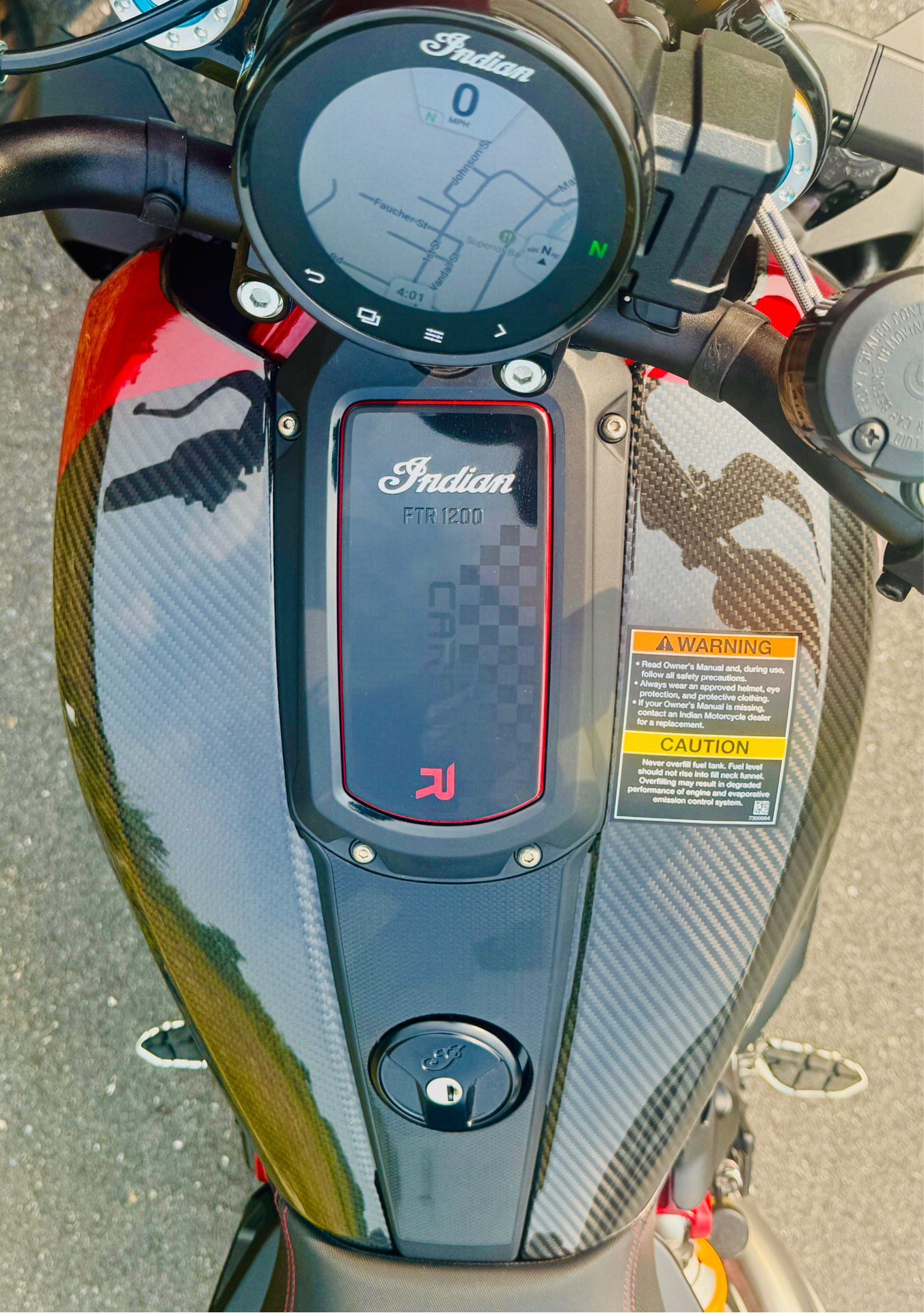 2024 Indian Motorcycle FTR R Carbon in Foxboro, Massachusetts - Photo 14