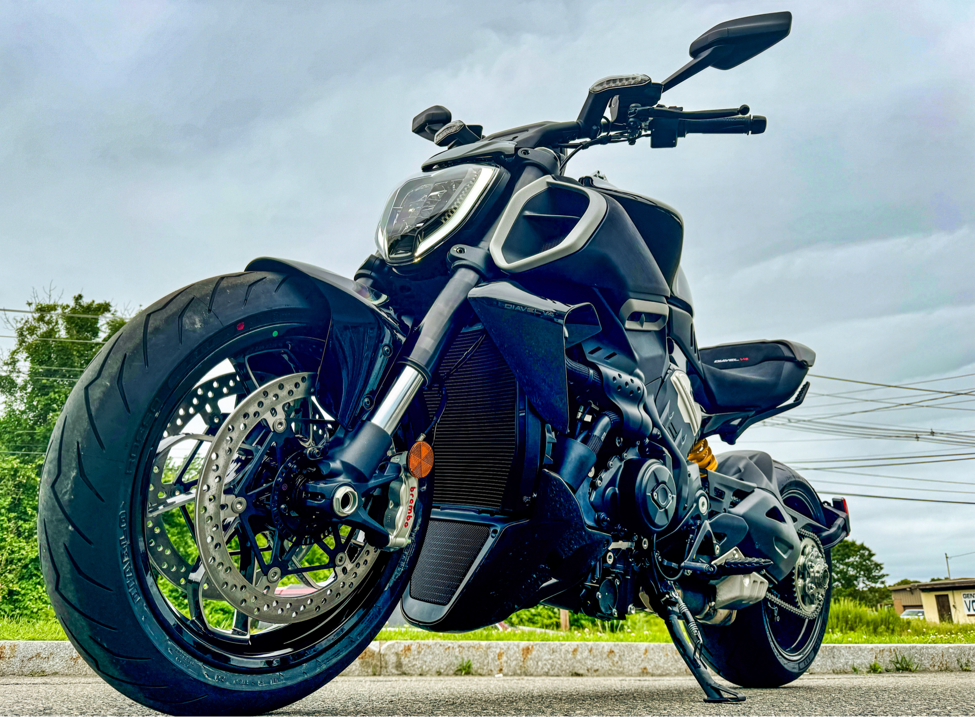 2024 Ducati Diavel V4 in Foxboro, Massachusetts - Photo 1
