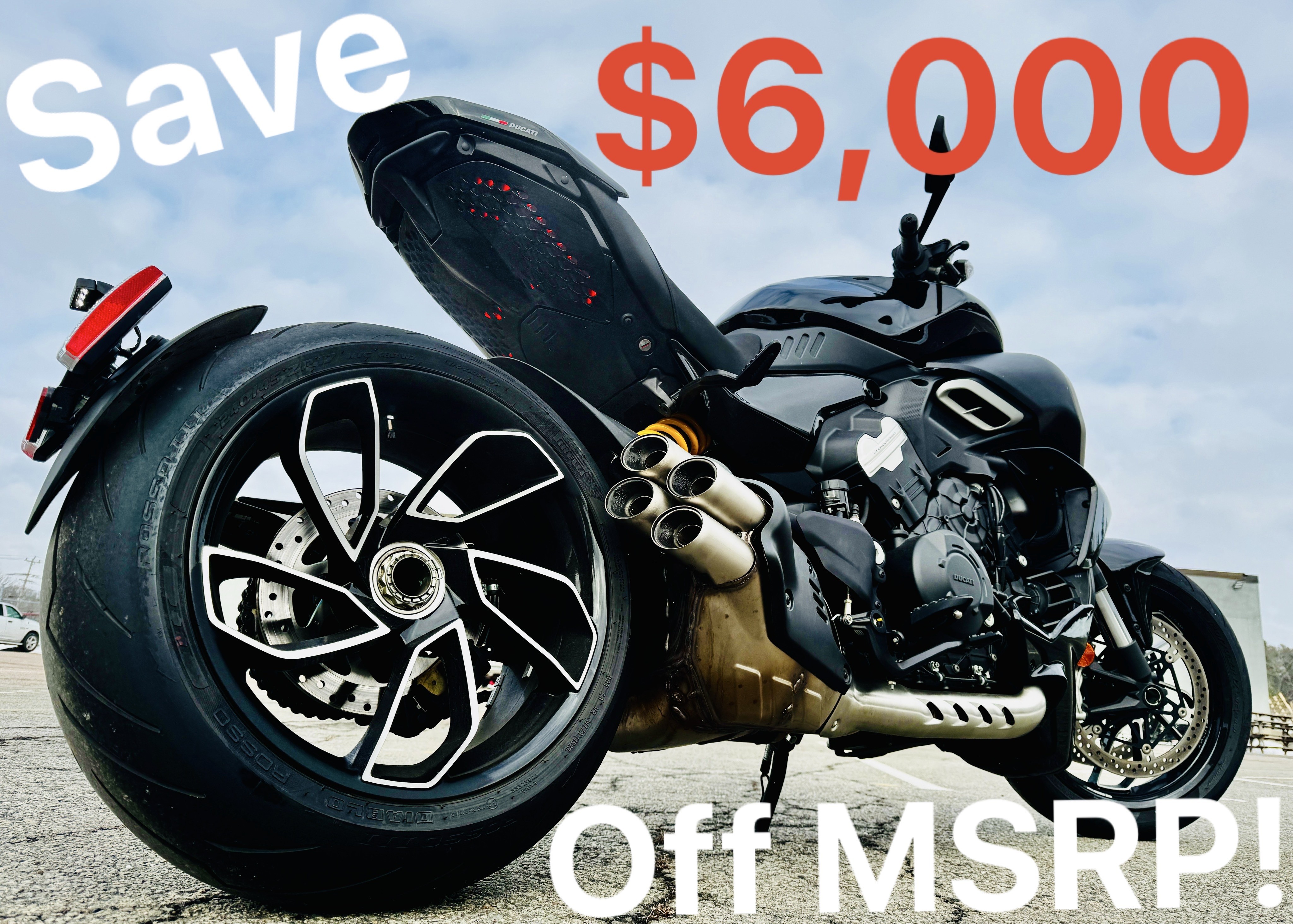 New 2024 Ducati Diavel V4 Thrilling Black Motorcycles For Sale in