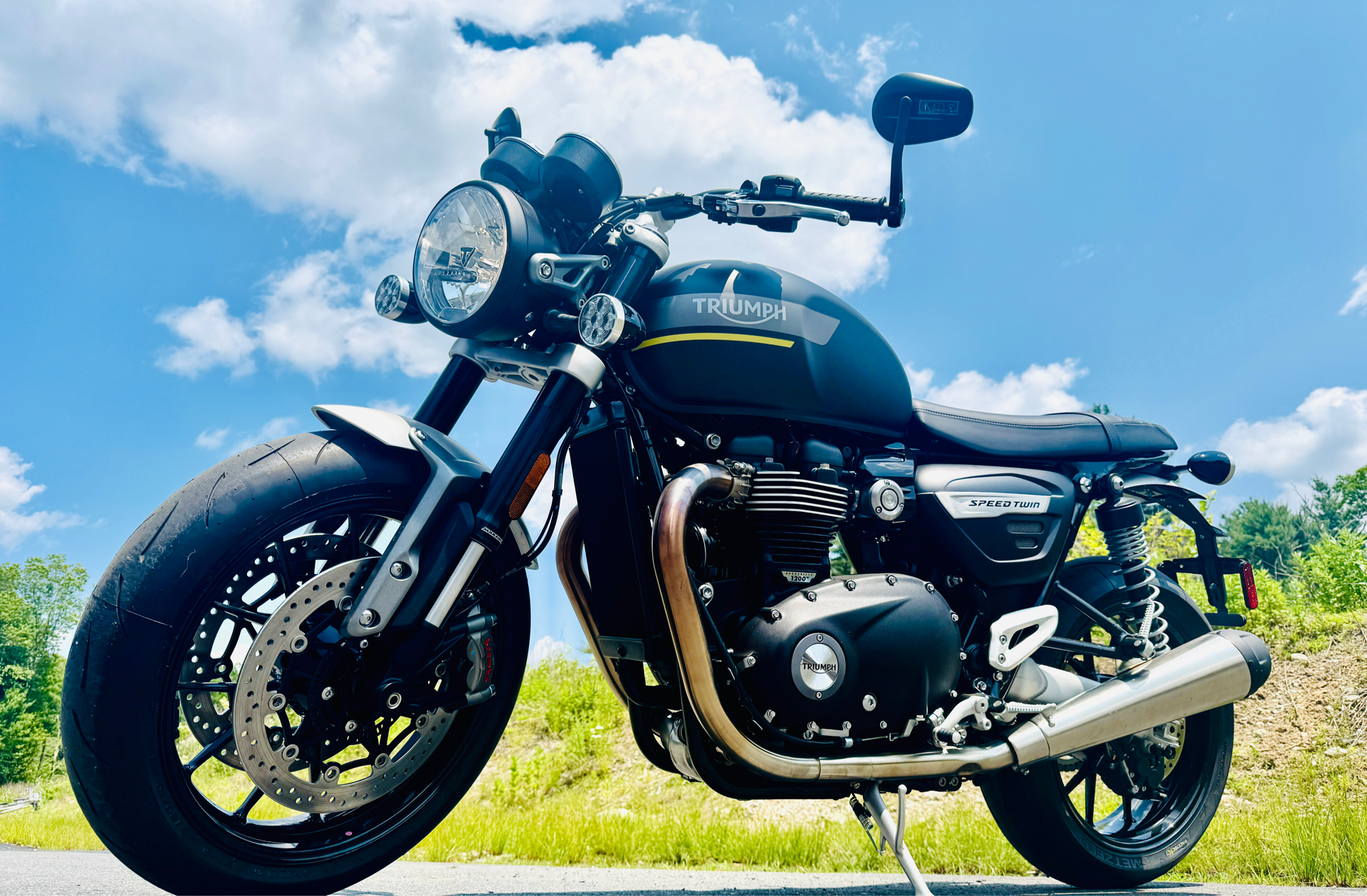 2023 Triumph Speed Twin 1200 in Foxboro, Massachusetts - Photo 1