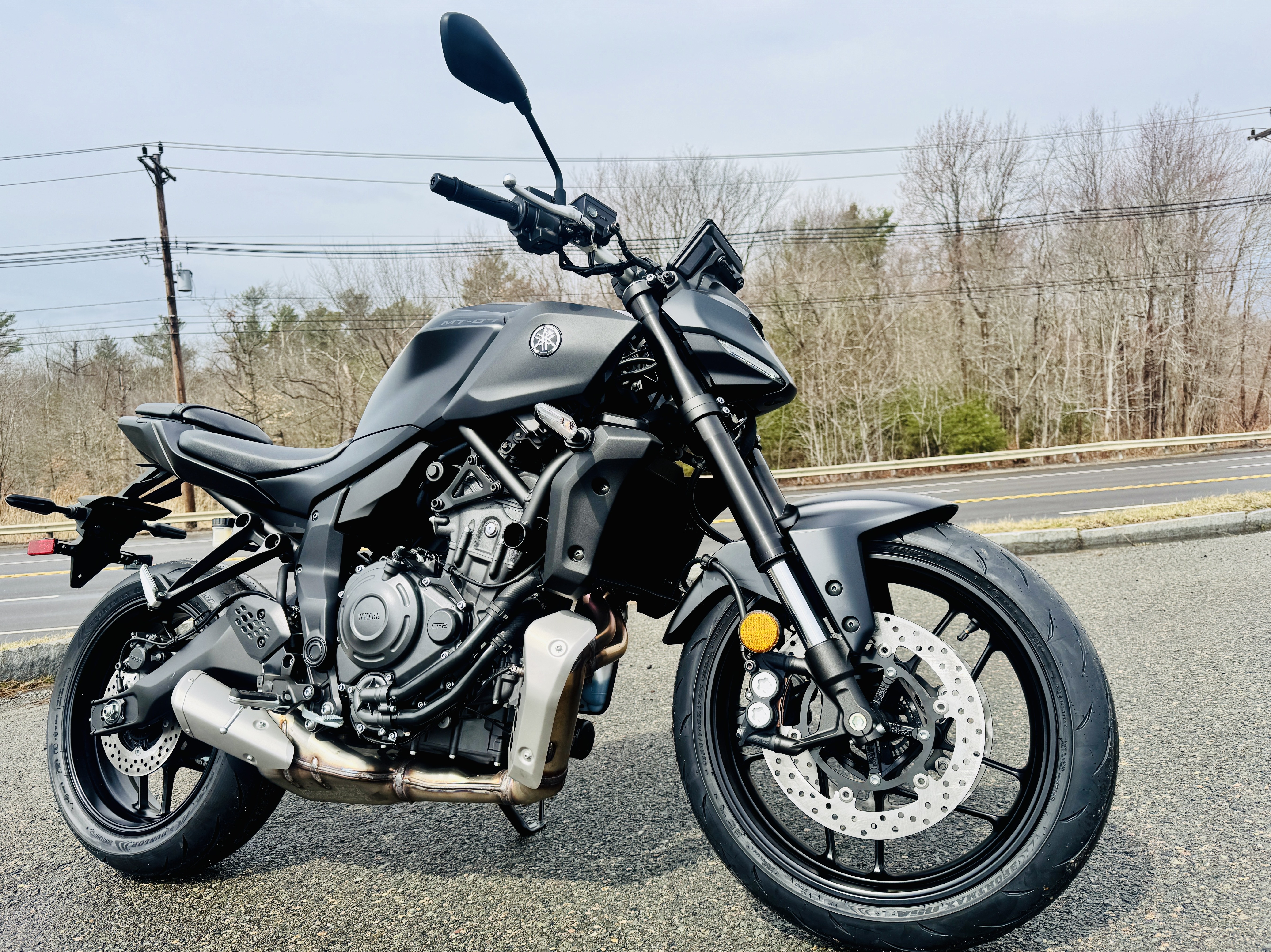 New 2026 Yamaha MT-07 Matte Charcoal Black Motorcycles For Sale in New 2026 Yamaha MT-07 Matte Charcoal Black Motorcycles For Sale in