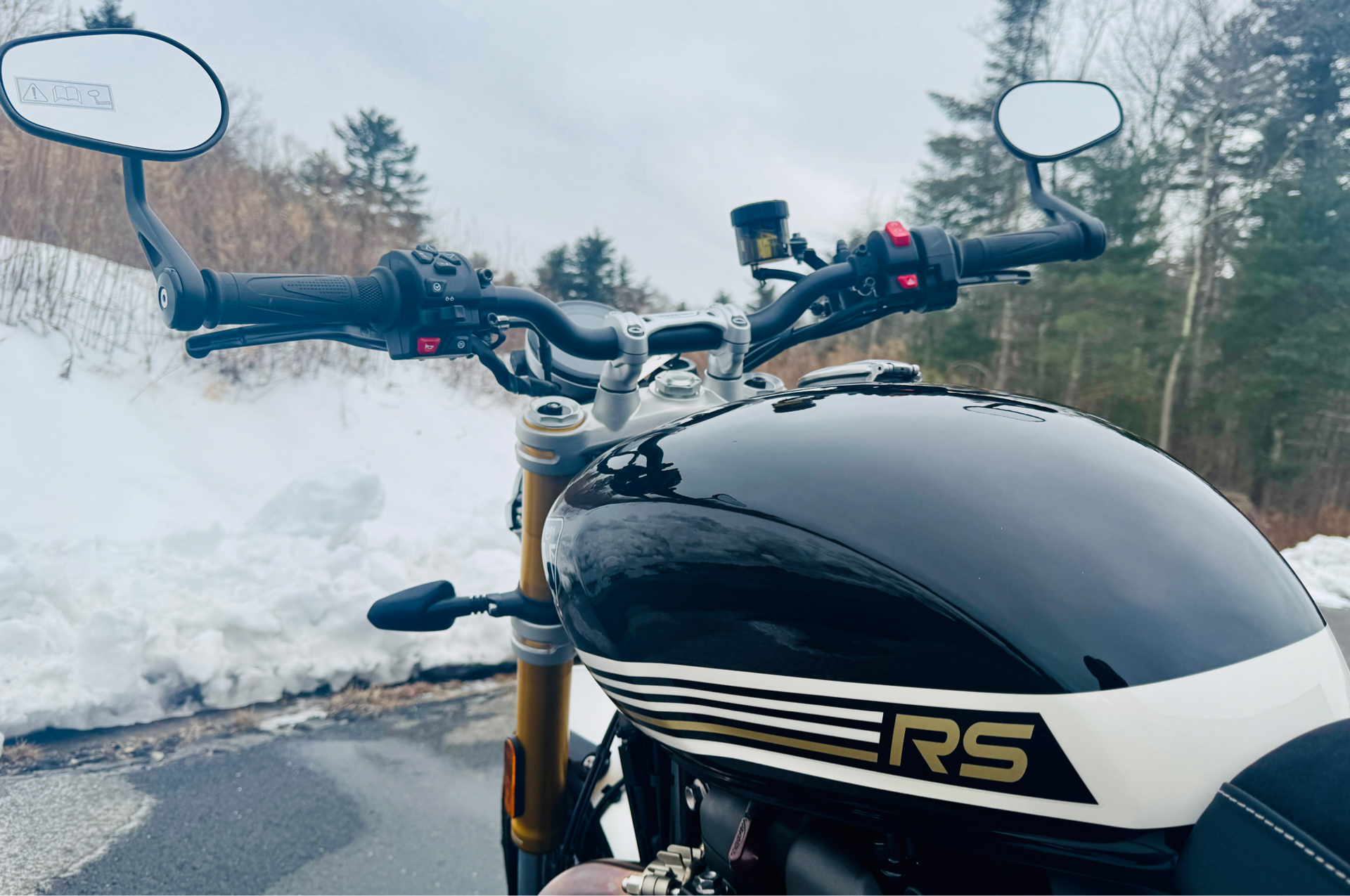 2025 Triumph Speed Twin 1200 RS in Foxboro, Massachusetts - Photo 13