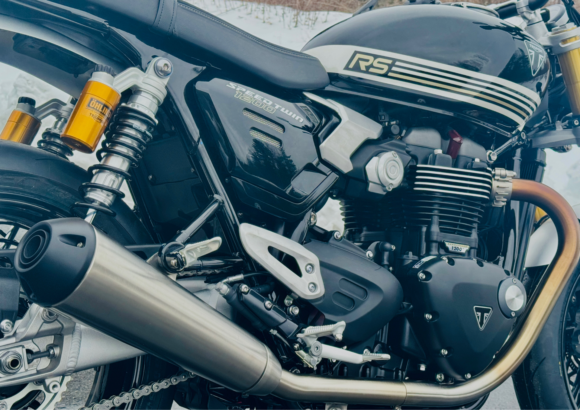 2025 Triumph Speed Twin 1200 RS in Foxboro, Massachusetts - Photo 8