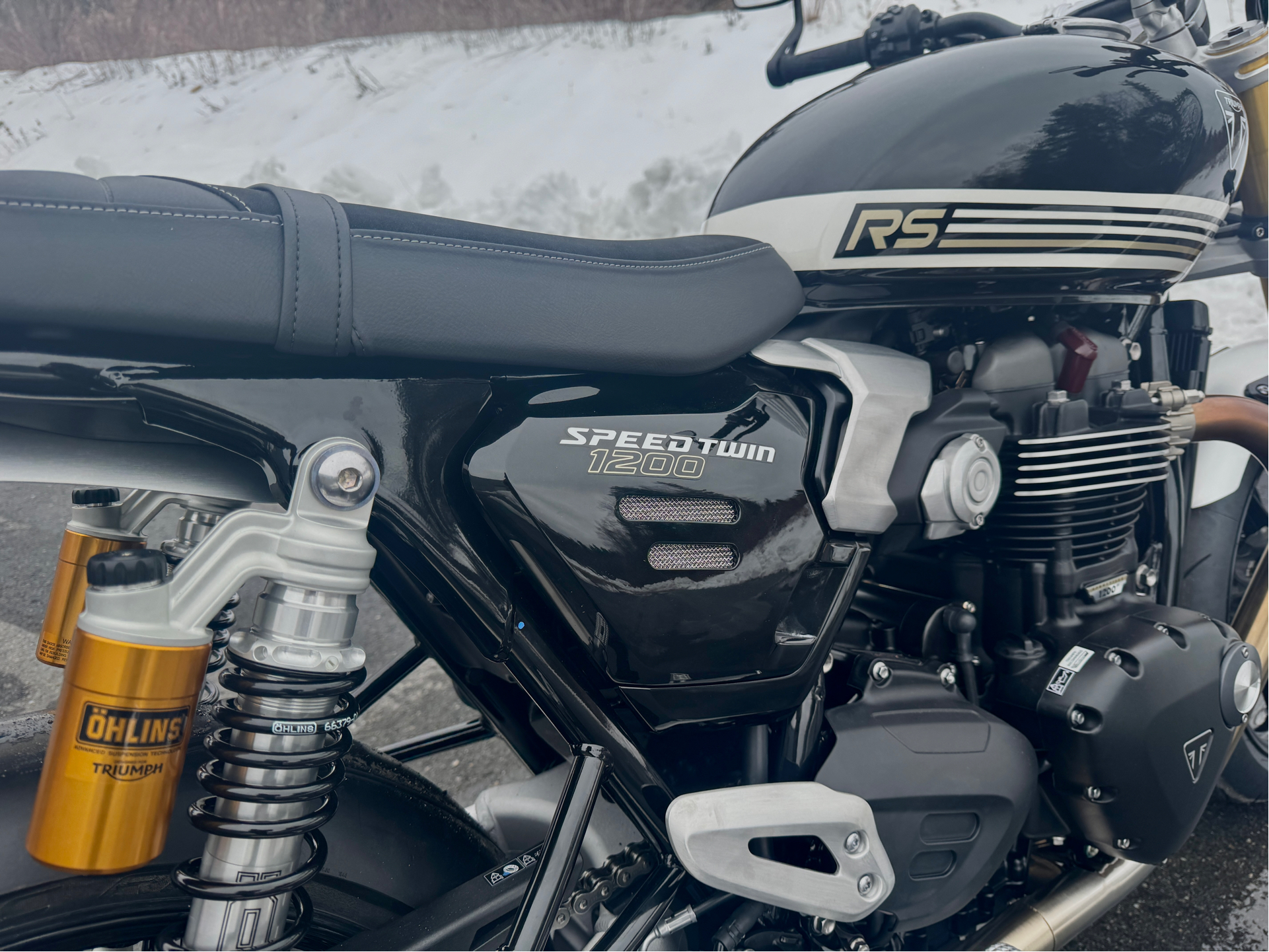 2025 Triumph Speed Twin 1200 RS in Foxboro, Massachusetts - Photo 11