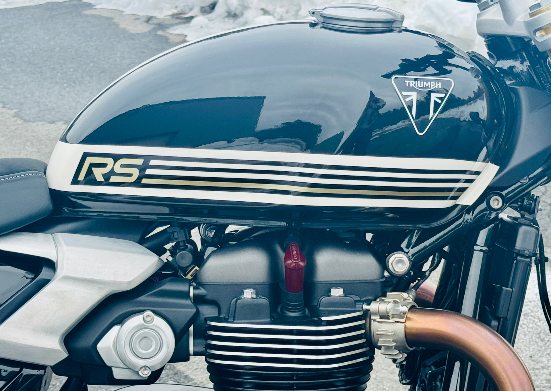 2025 Triumph Speed Twin 1200 RS in Foxboro, Massachusetts - Photo 15