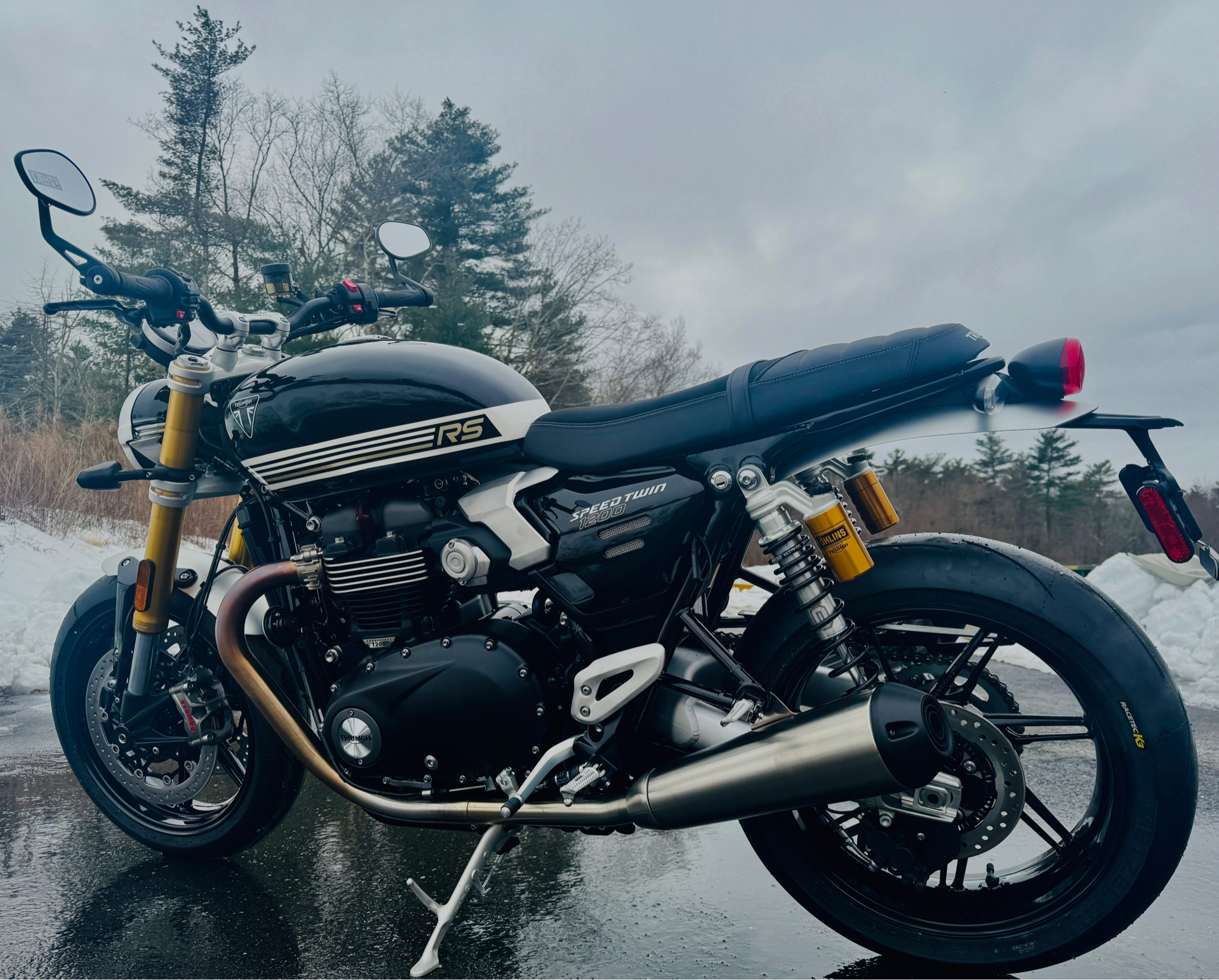 2025 Triumph Speed Twin 1200 RS in Foxboro, Massachusetts - Photo 7