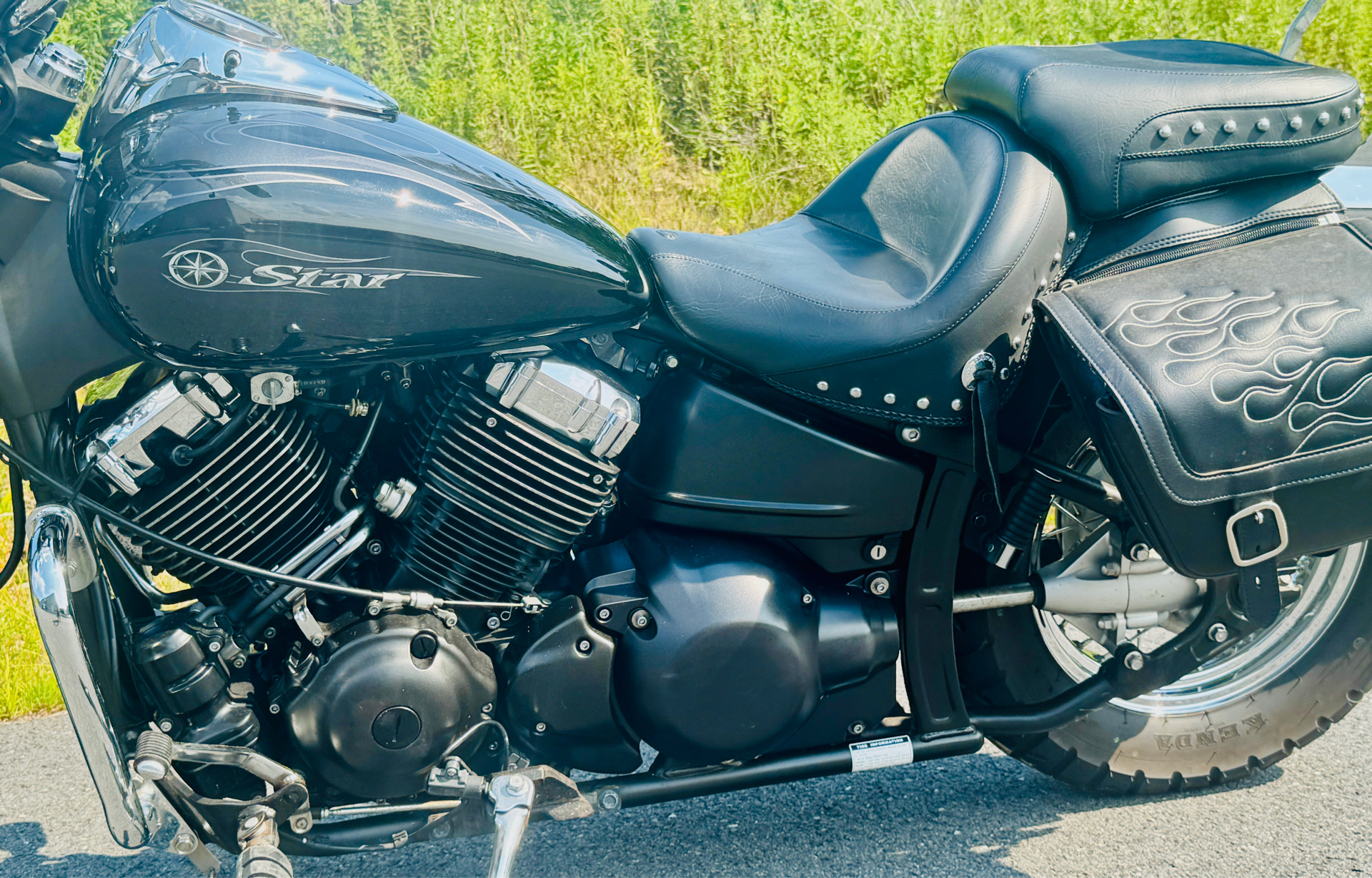 2008 Yamaha V Star 650 in Foxboro, Massachusetts - Photo 12