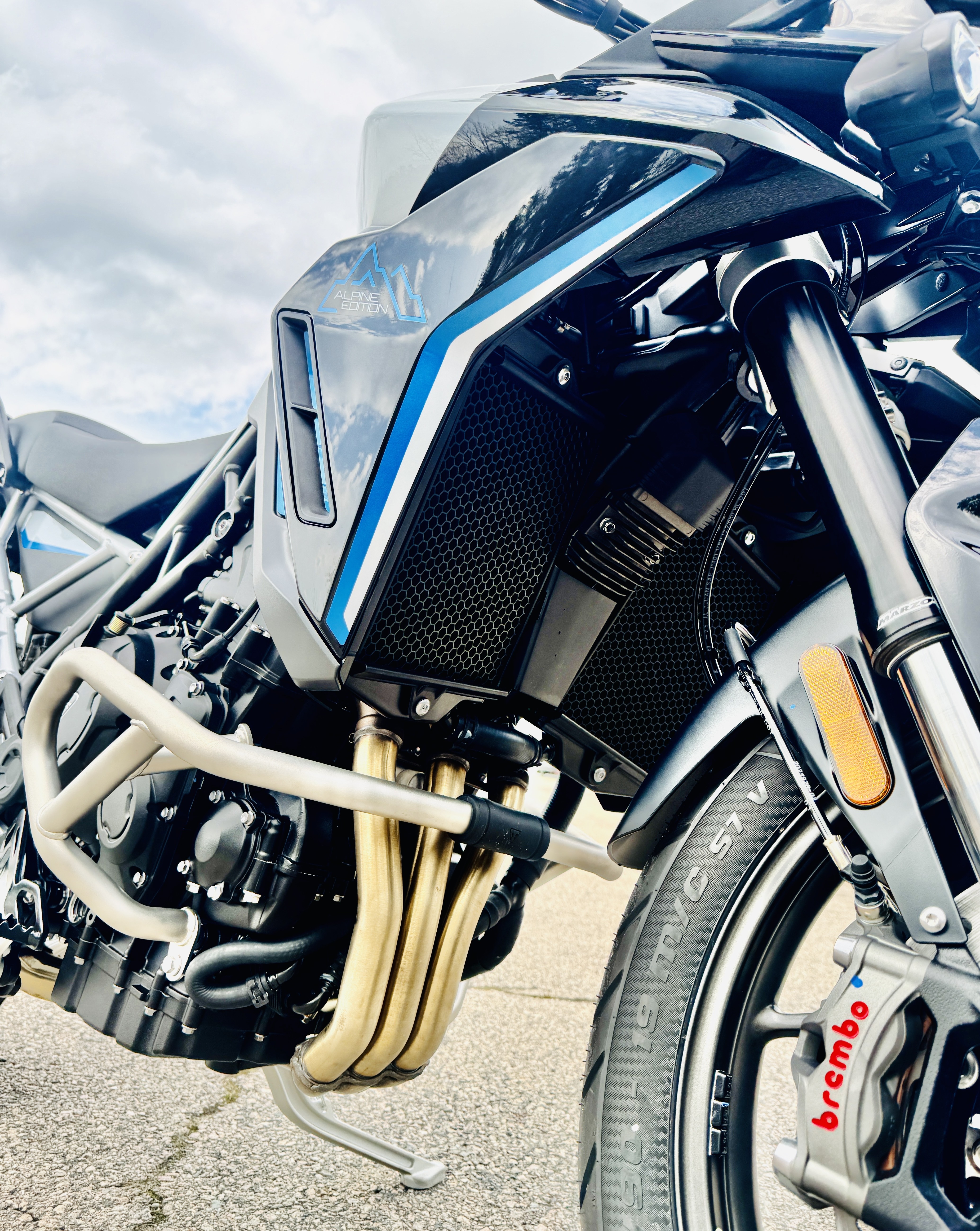 New 2026 Triumph Tiger 900 Alpine Edition Snowdonia White