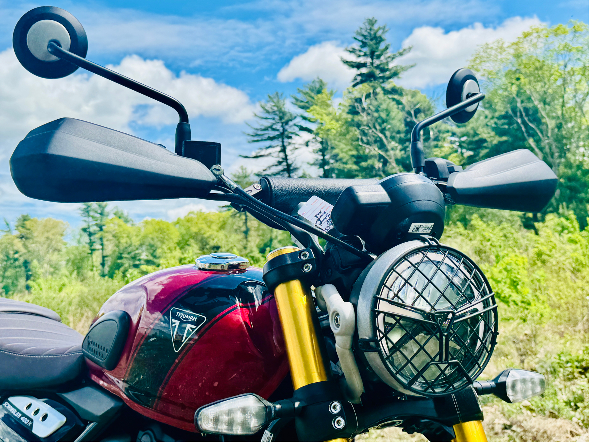 2025 Triumph Scrambler 400 X in Foxboro, Massachusetts - Photo 4