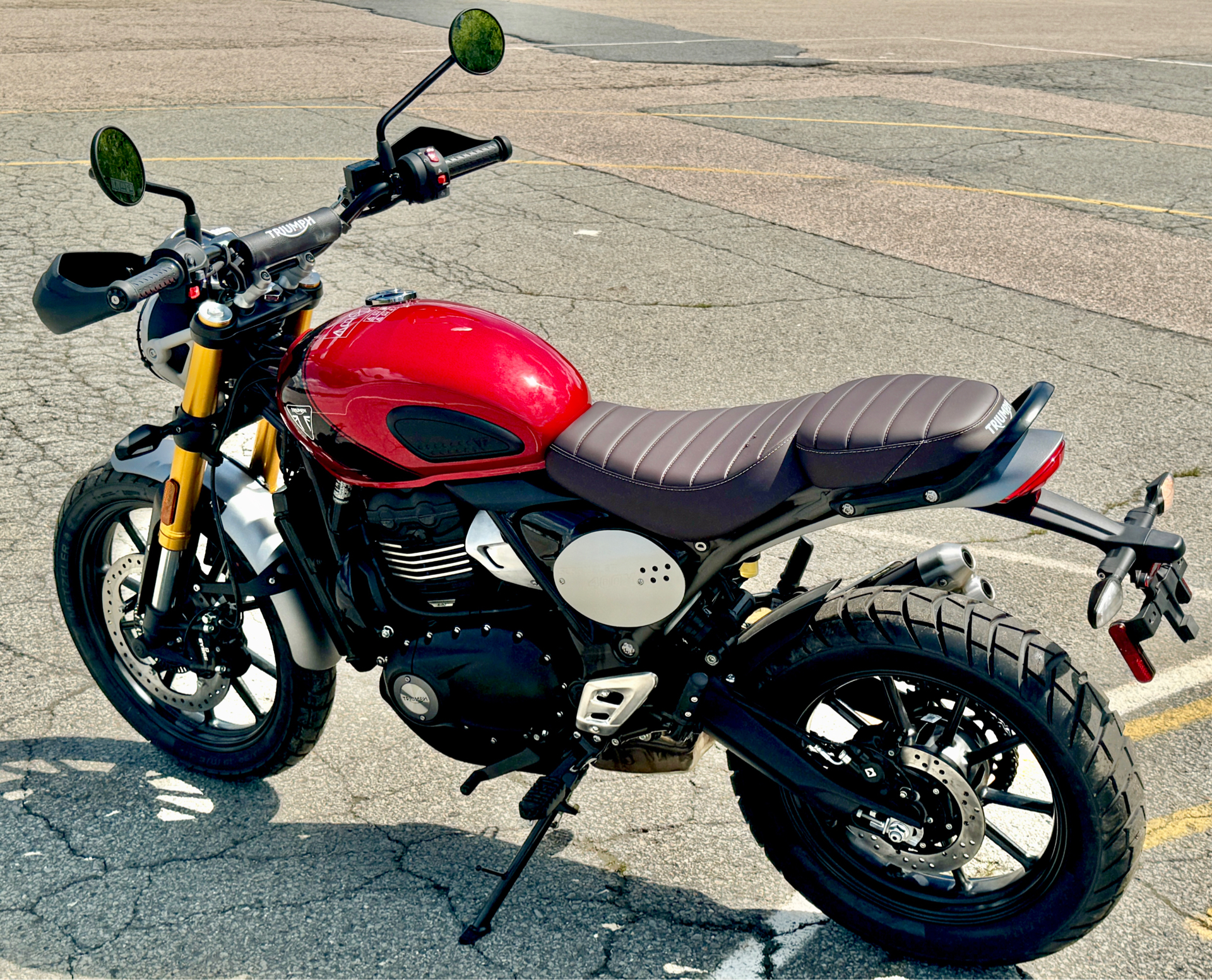 2025 Triumph Scrambler 400 X in Foxboro, Massachusetts - Photo 23