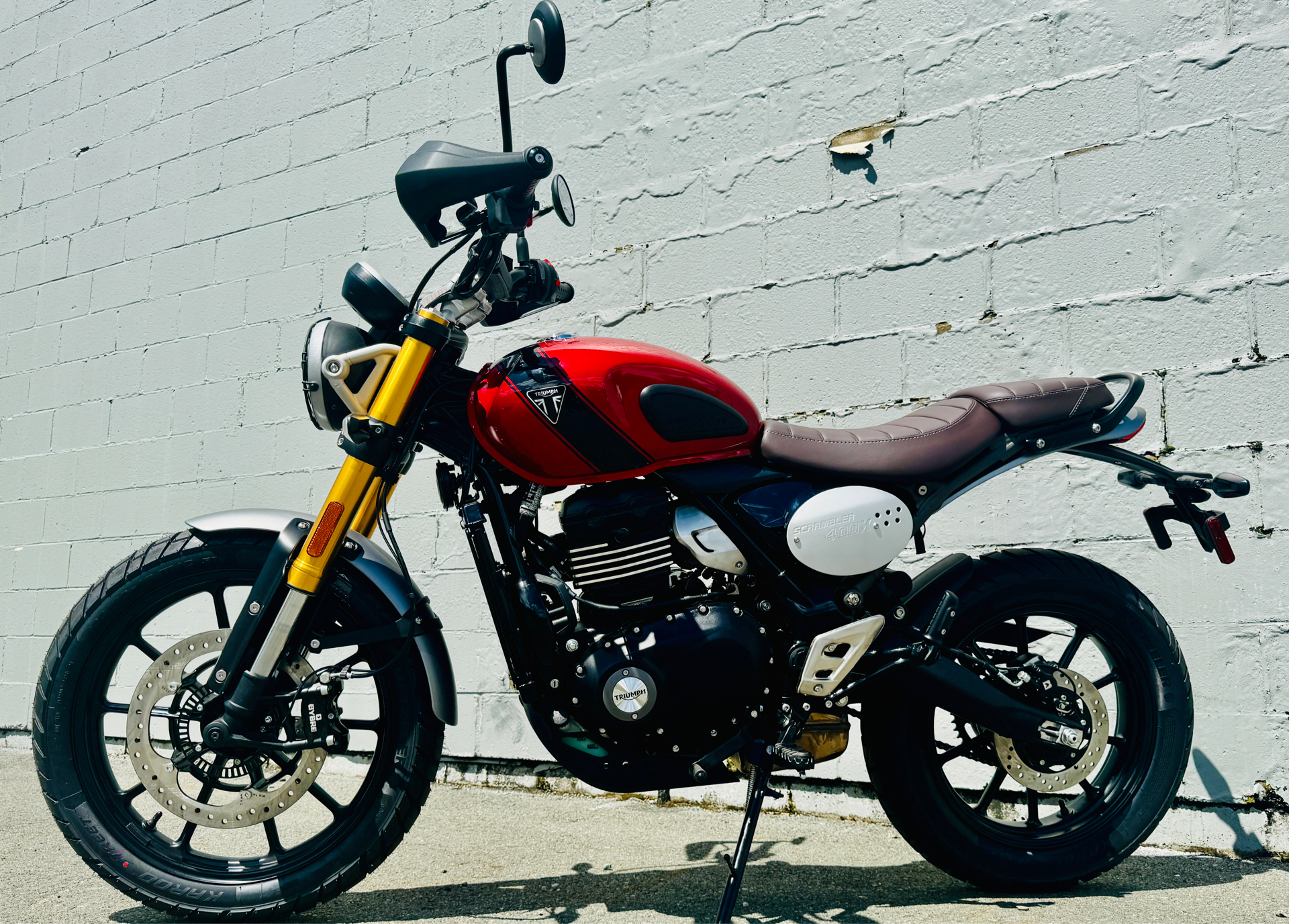2025 Triumph Scrambler 400 X in Foxboro, Massachusetts - Photo 14