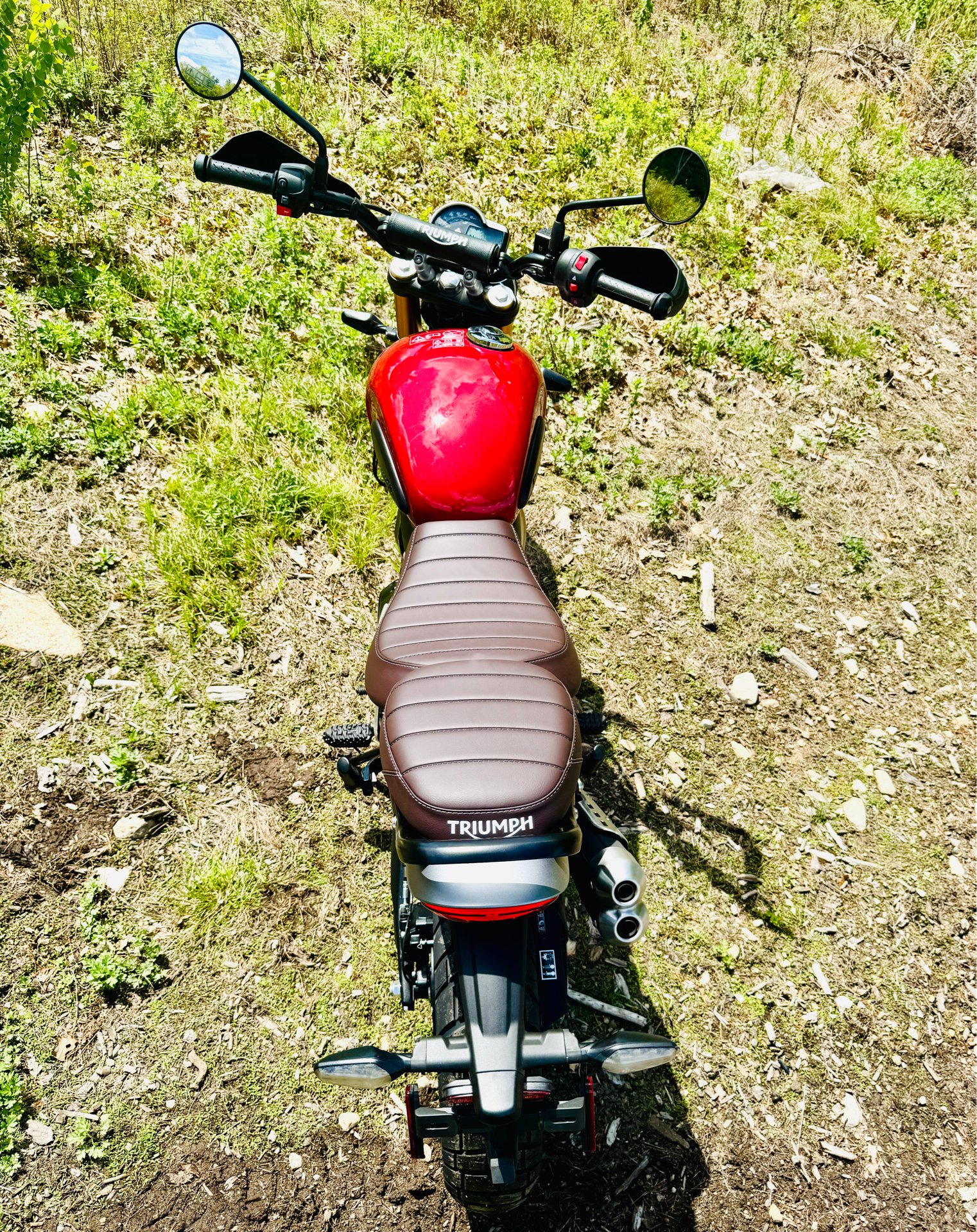 2025 Triumph Scrambler 400 X in Foxboro, Massachusetts - Photo 9