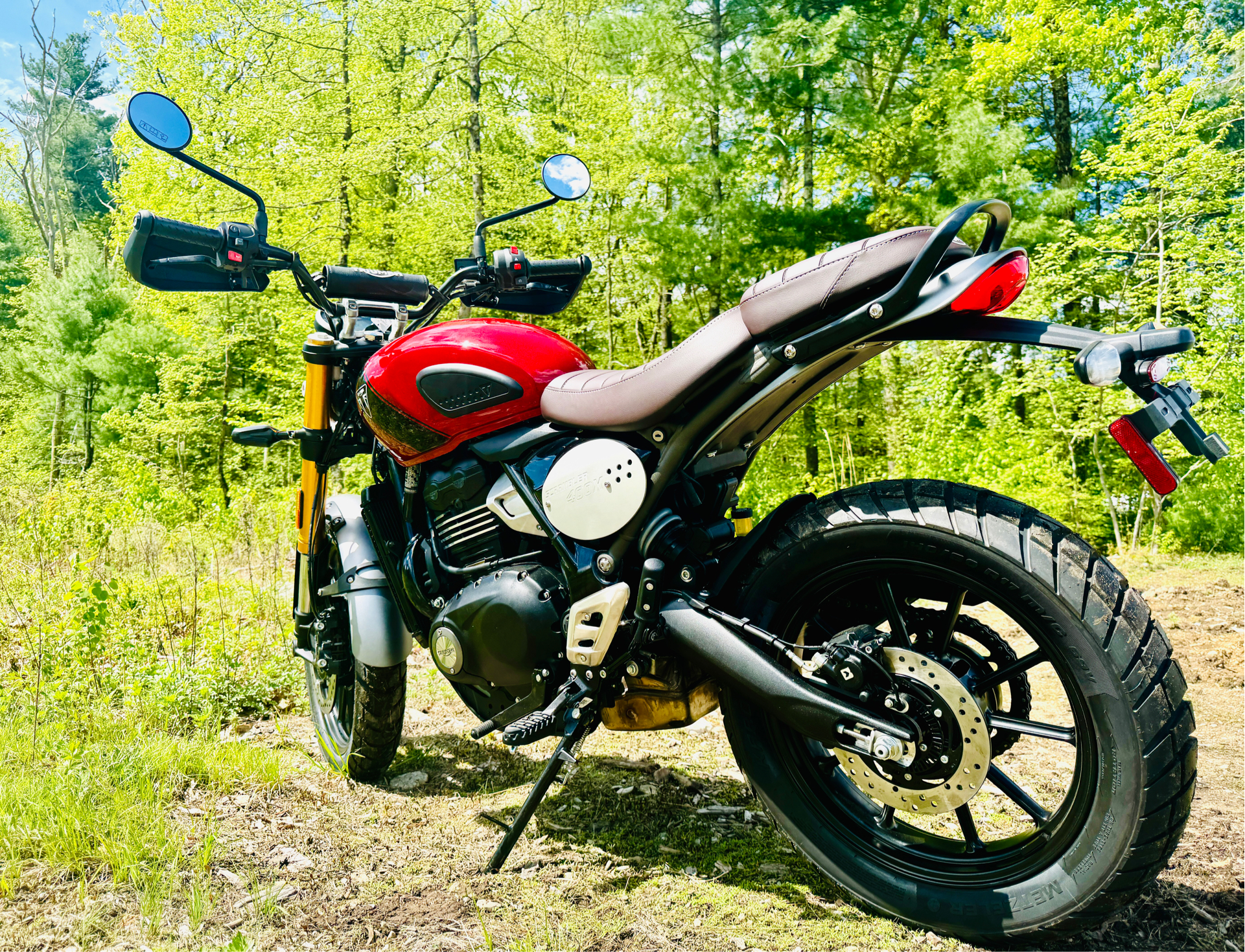 2025 Triumph Scrambler 400 X in Foxboro, Massachusetts - Photo 1