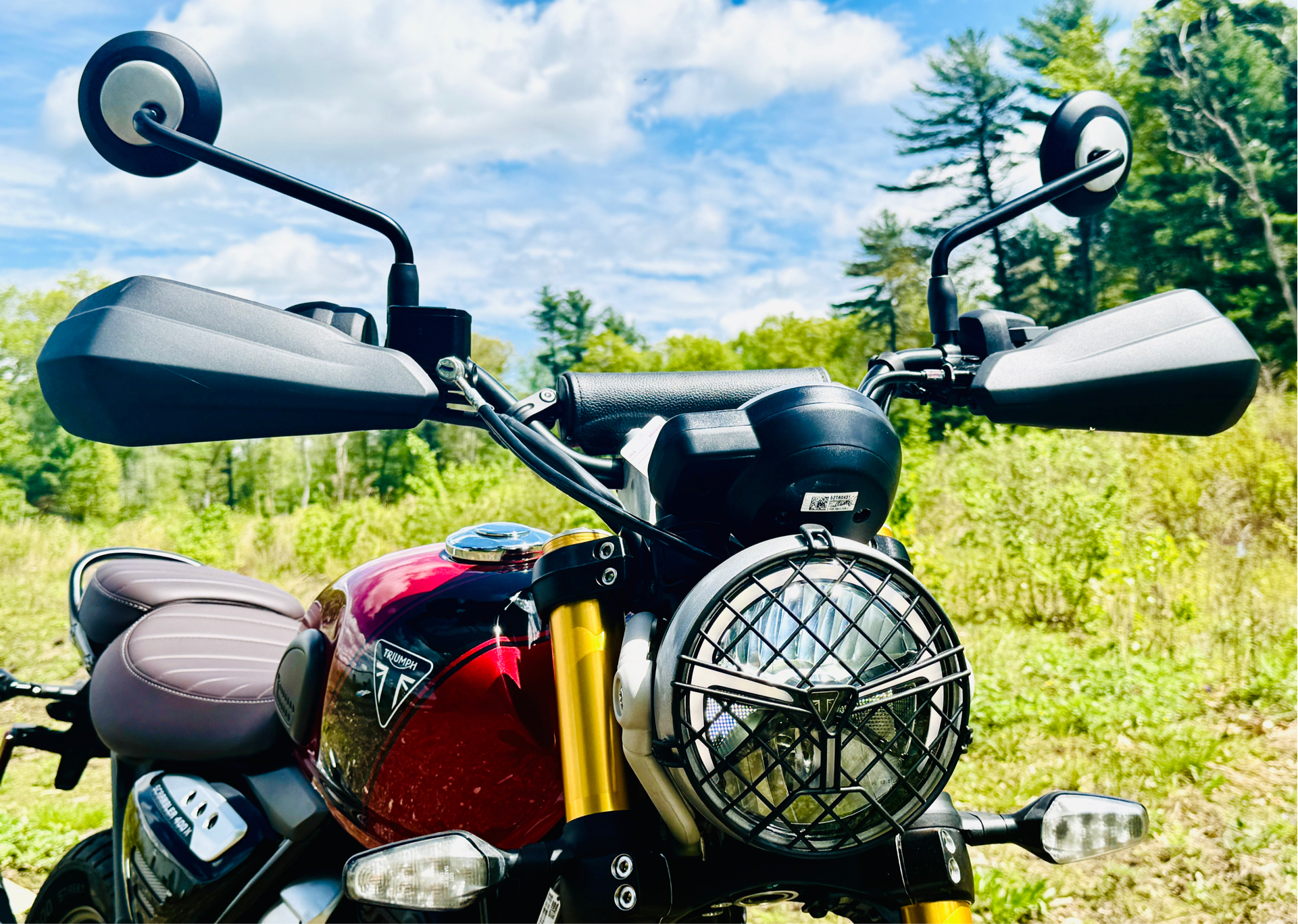 2025 Triumph Scrambler 400 X in Foxboro, Massachusetts - Photo 17