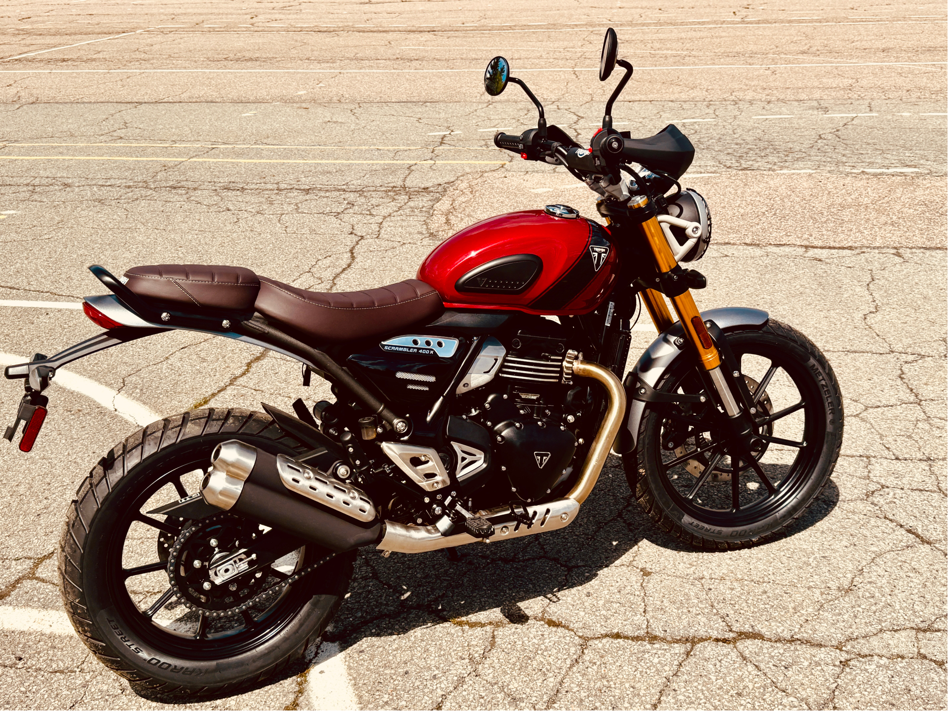 2025 Triumph Scrambler 400 X in Foxboro, Massachusetts - Photo 21