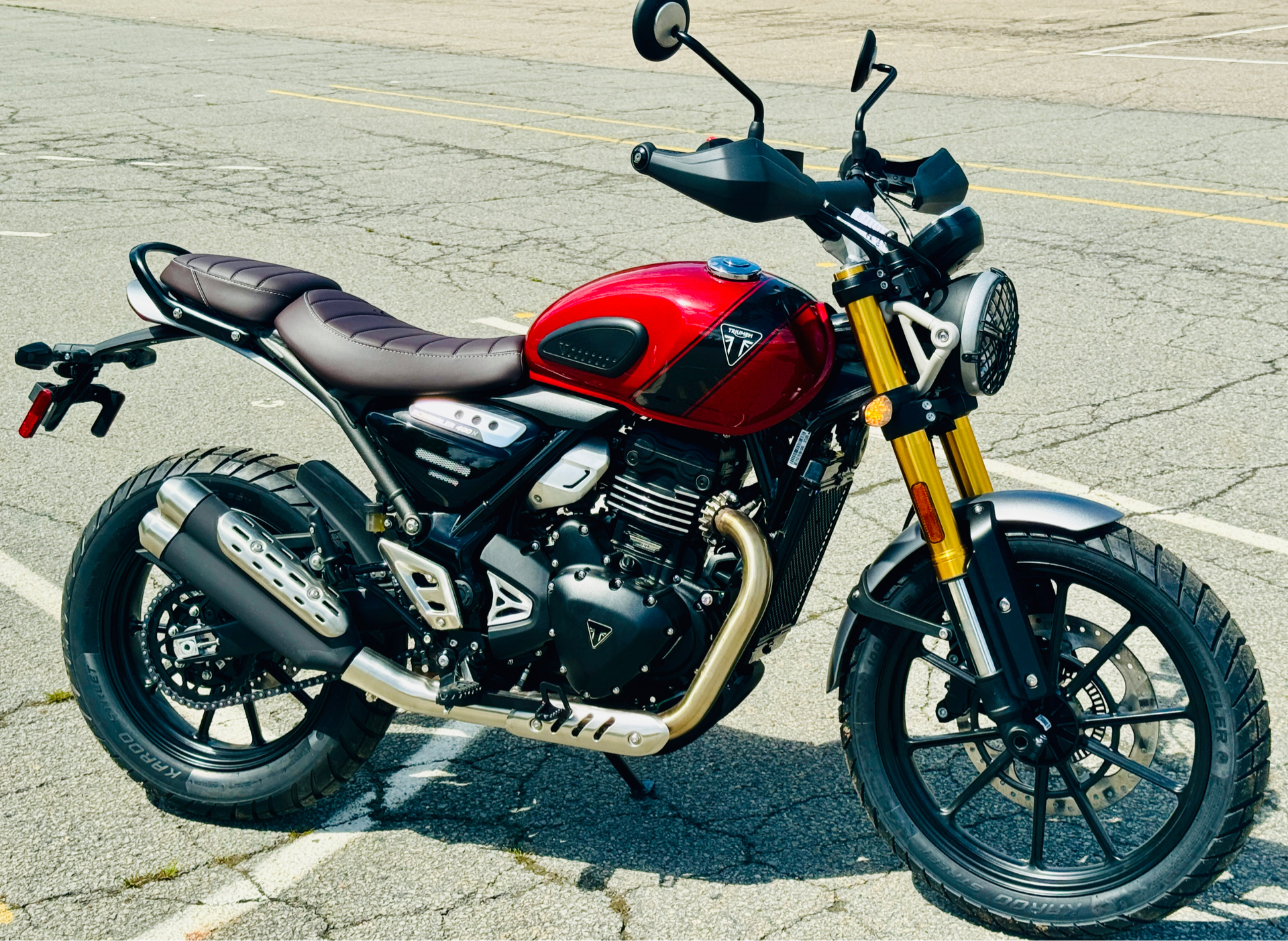 2025 Triumph Scrambler 400 X in Foxboro, Massachusetts - Photo 22