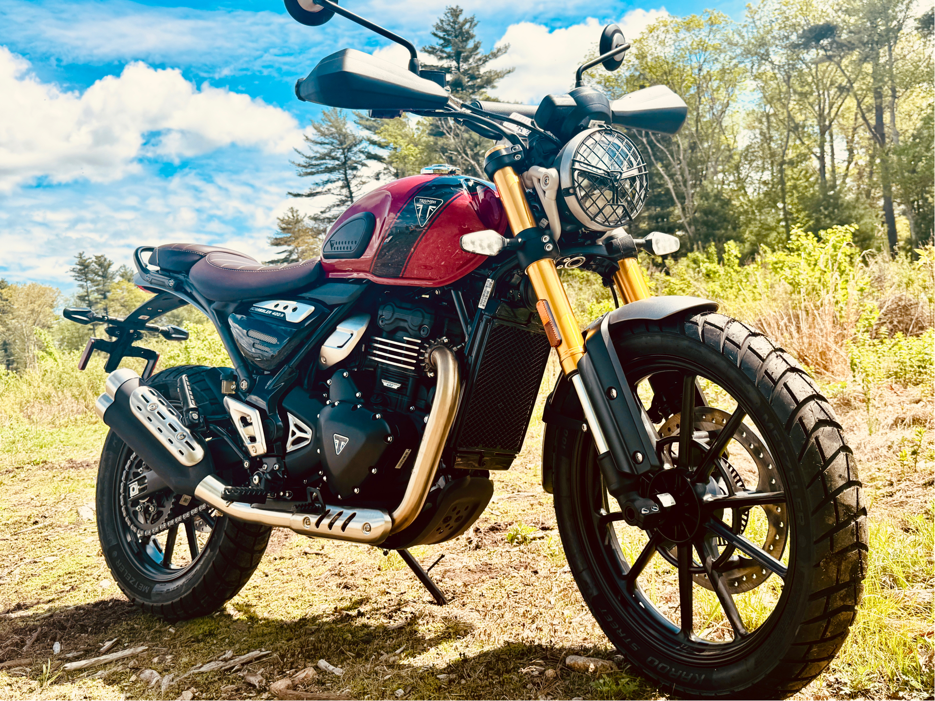2025 Triumph Scrambler 400 X in Foxboro, Massachusetts - Photo 6