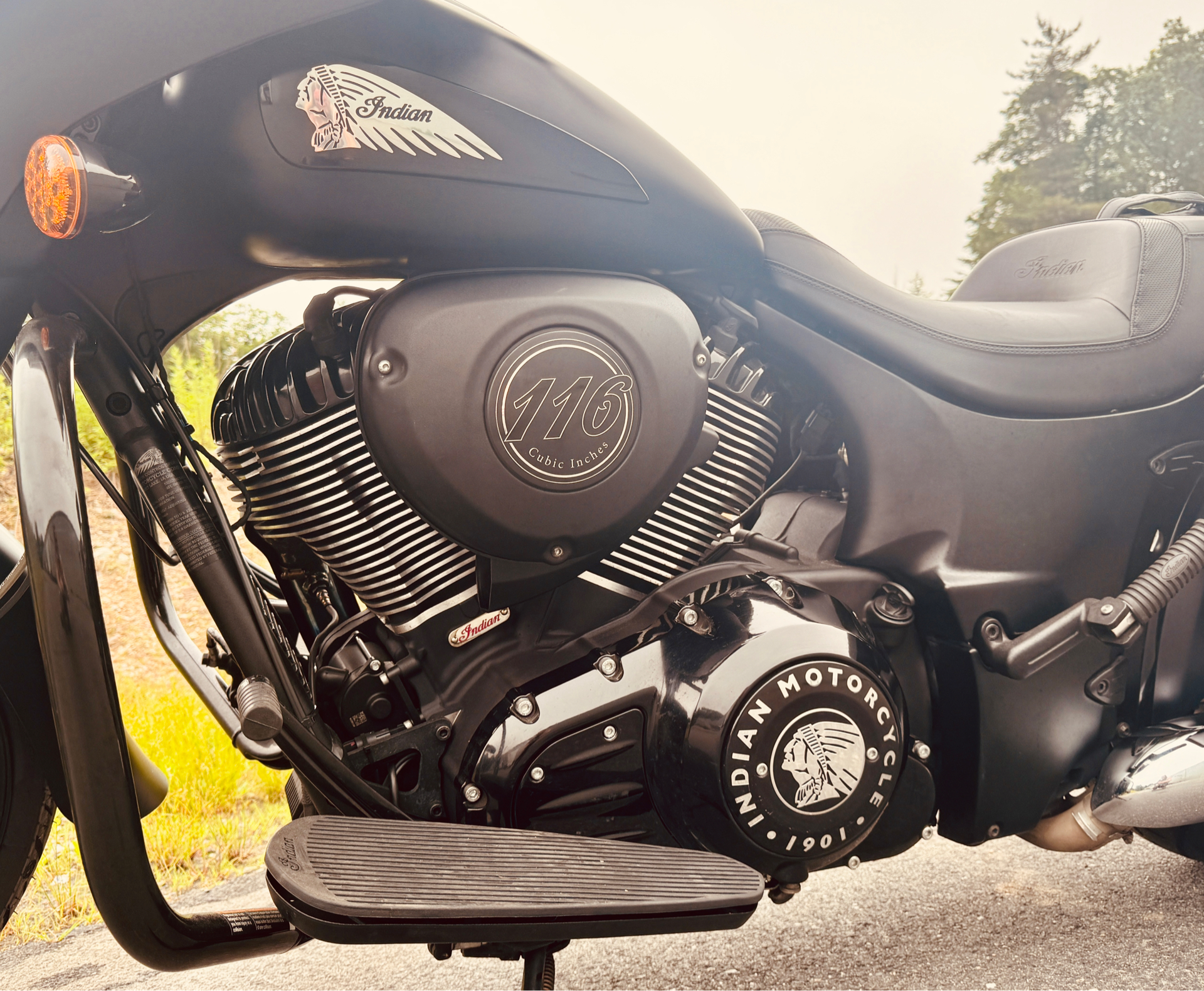 2022 Indian Motorcycle Chieftain® Dark Horse® in Foxboro, Massachusetts - Photo 2