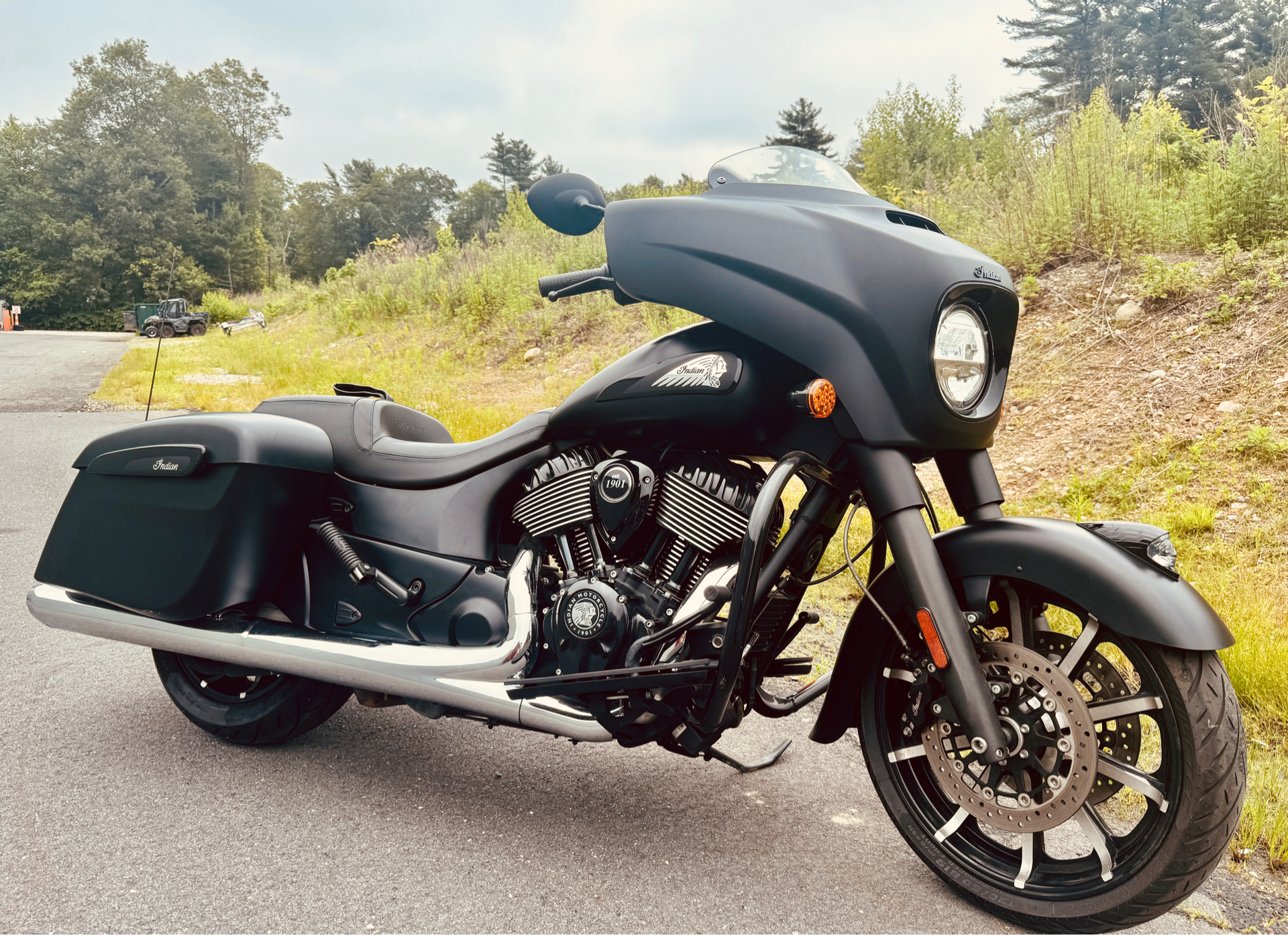 2022 Indian Motorcycle Chieftain® Dark Horse® in Foxboro, Massachusetts - Photo 1