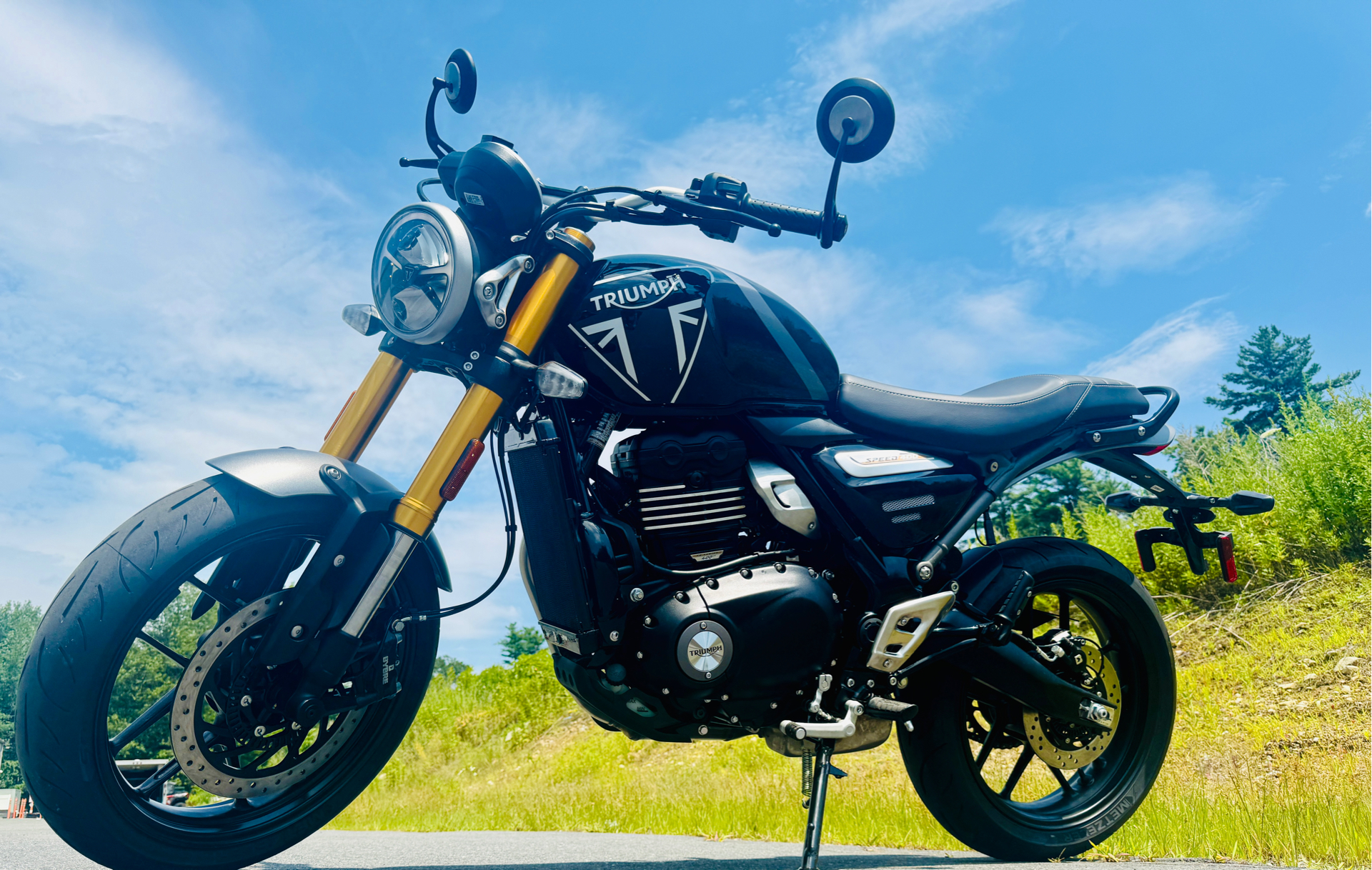 2025 Triumph Speed 400 in Foxboro, Massachusetts - Photo 3