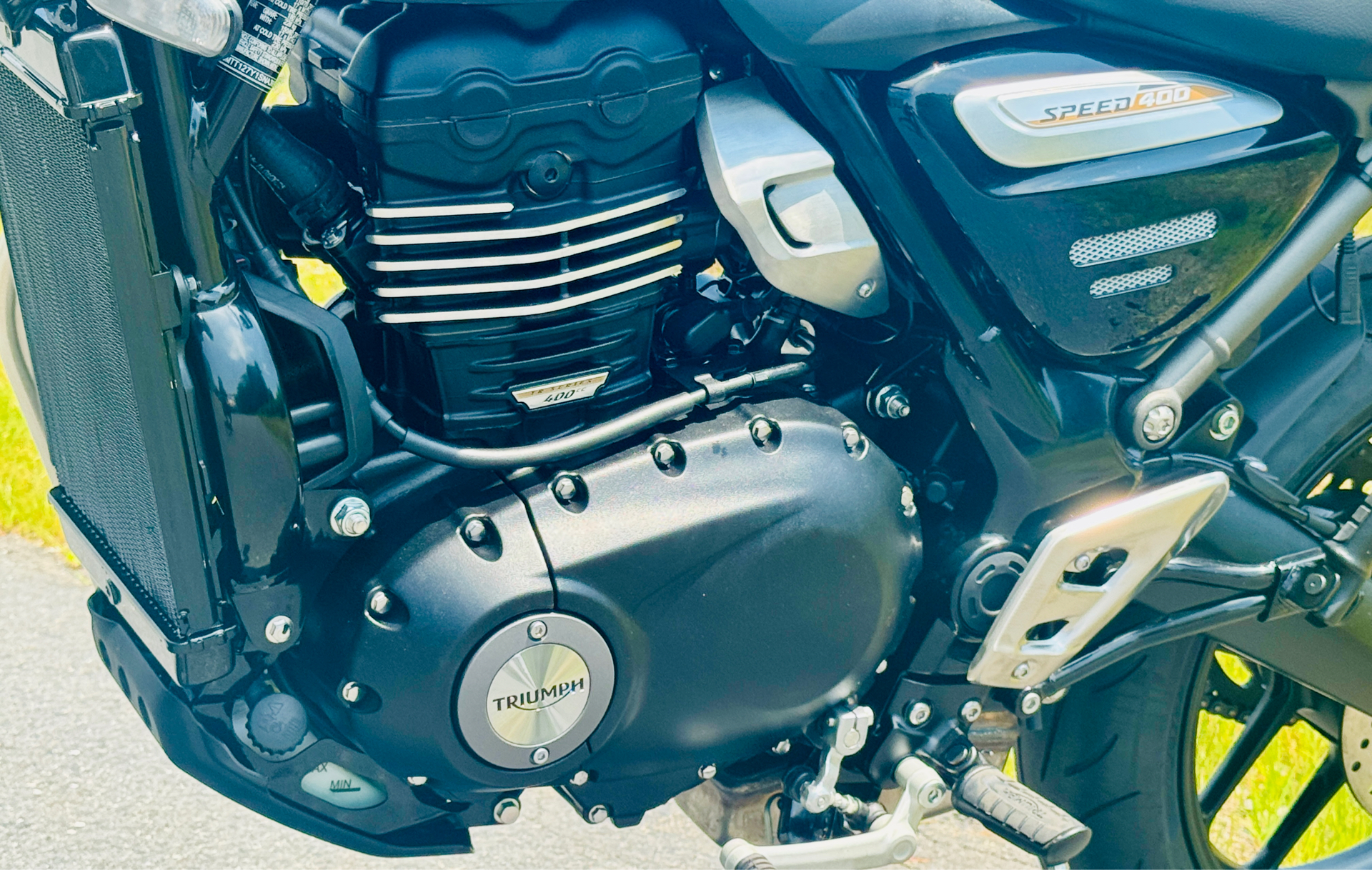 2025 Triumph Speed 400 in Foxboro, Massachusetts - Photo 19