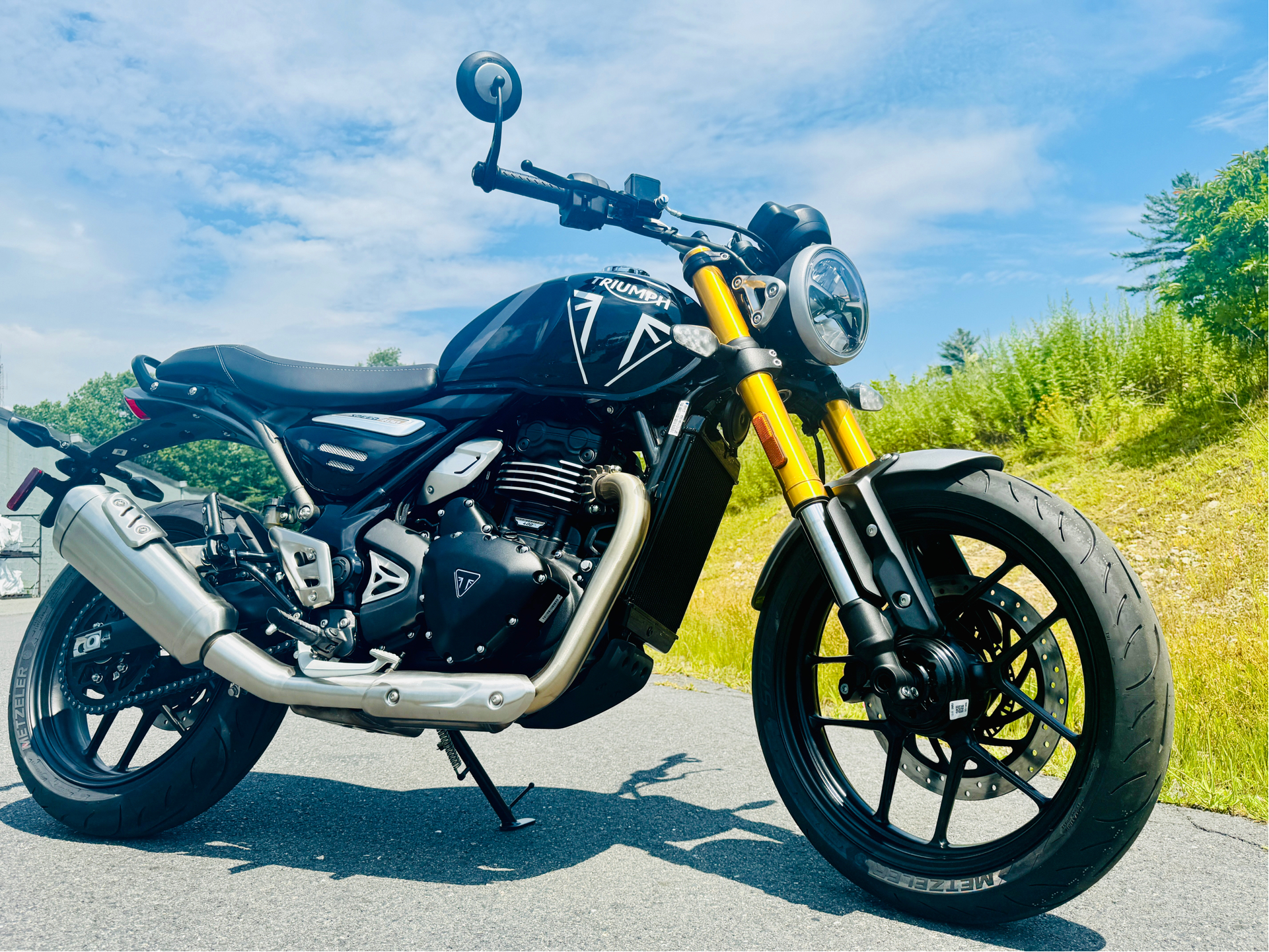 2025 Triumph Speed 400 in Foxboro, Massachusetts - Photo 1