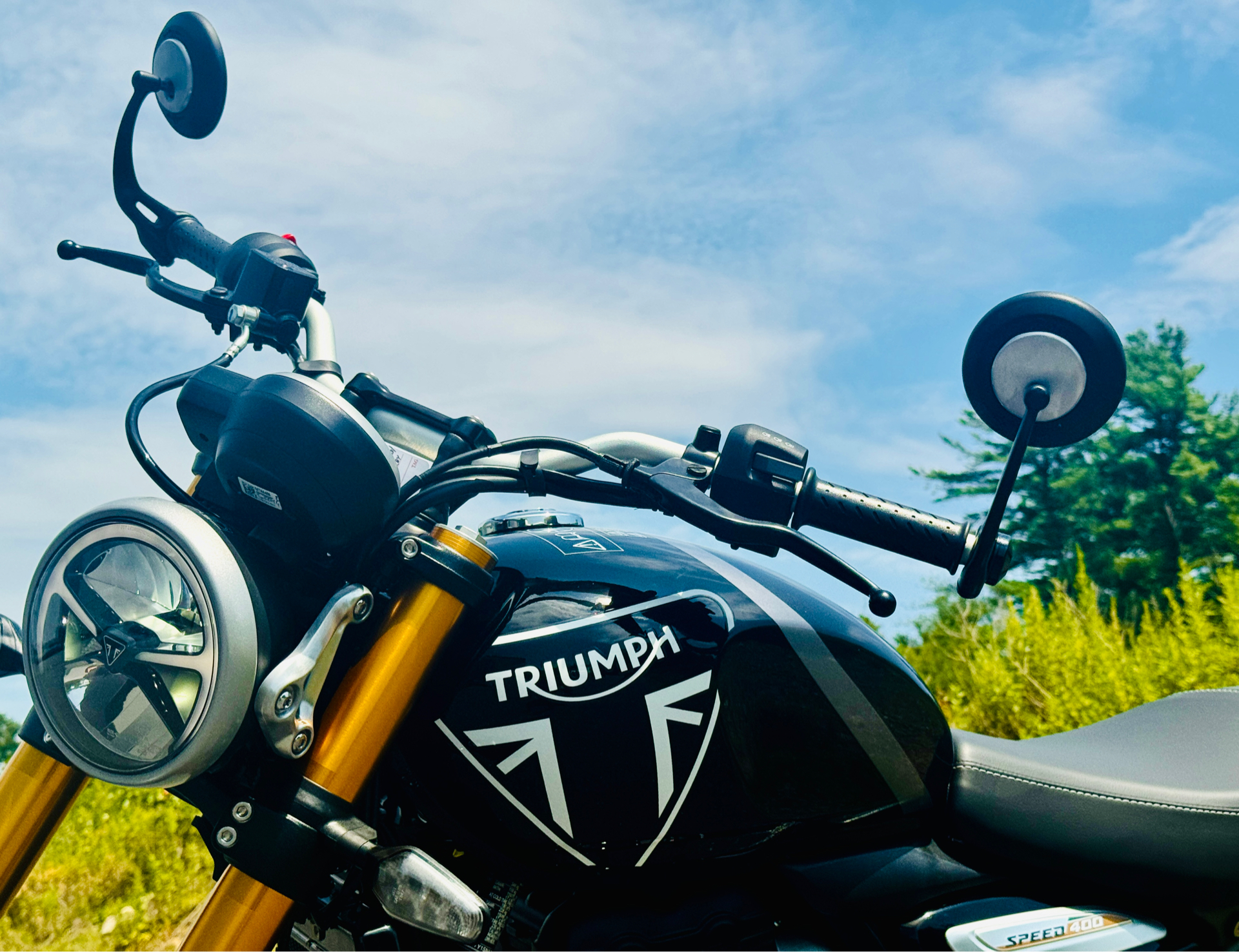 2025 Triumph Speed 400 in Foxboro, Massachusetts - Photo 17