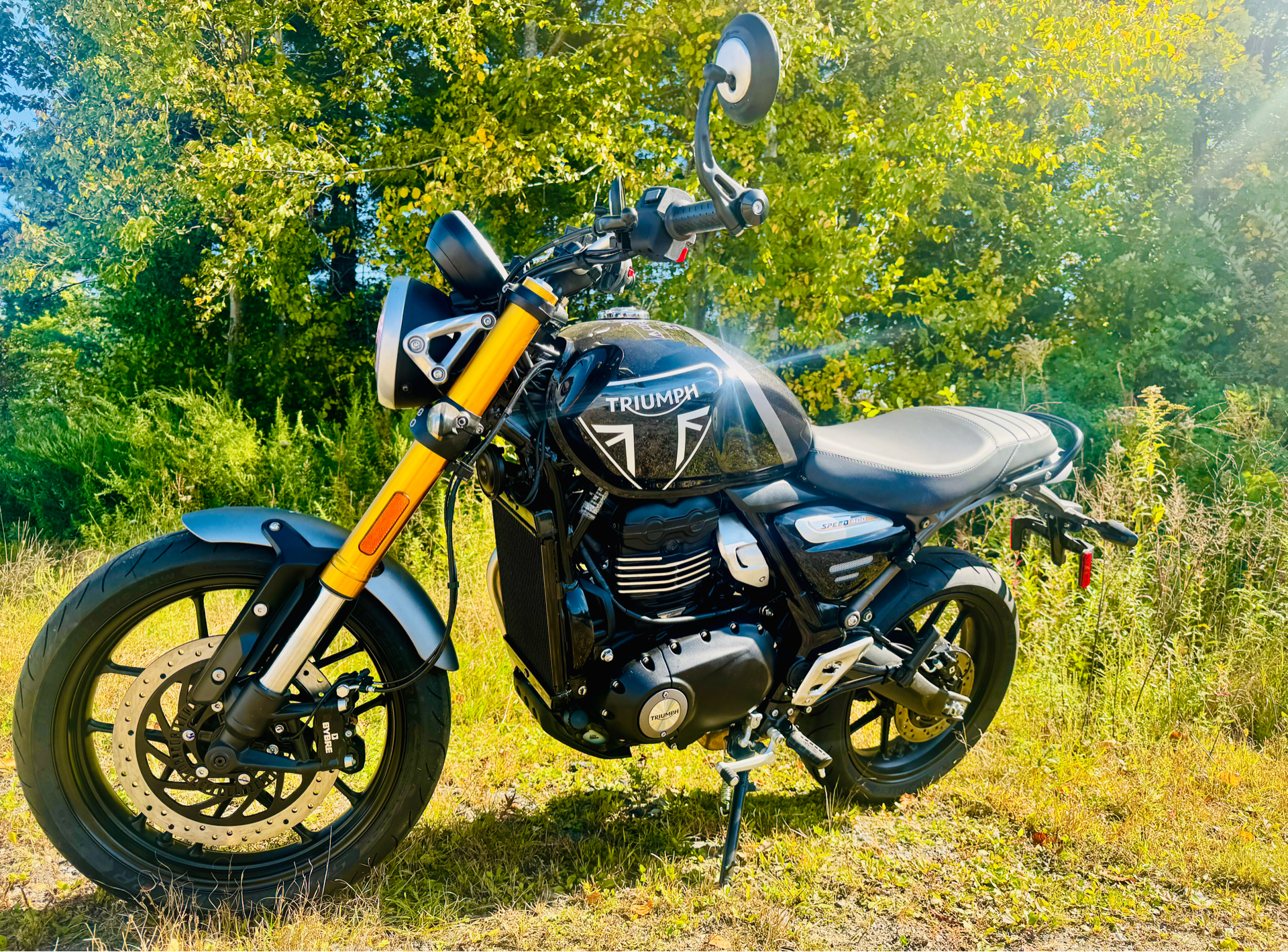 2025 Triumph Speed 400 in Foxboro, Massachusetts - Photo 1